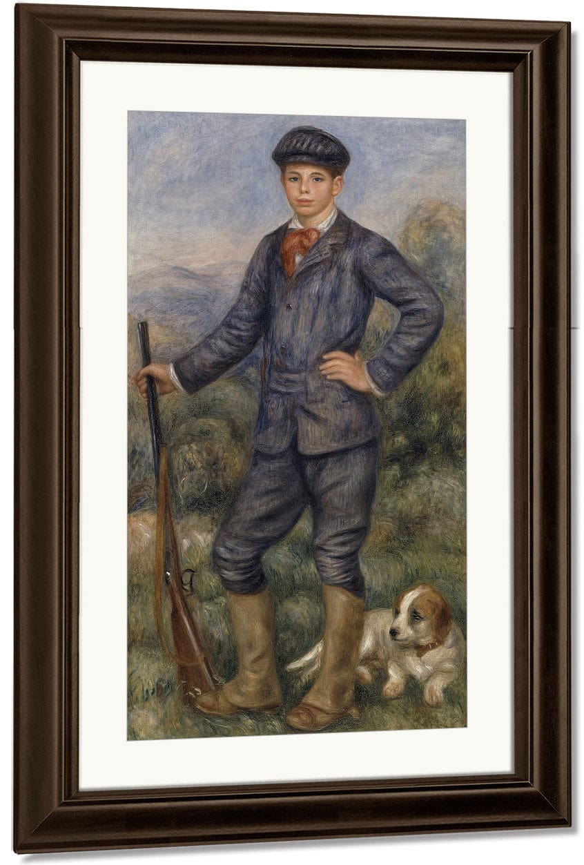 Jean As A Huntsman By Pierre Auguste Renoir - Image 4
