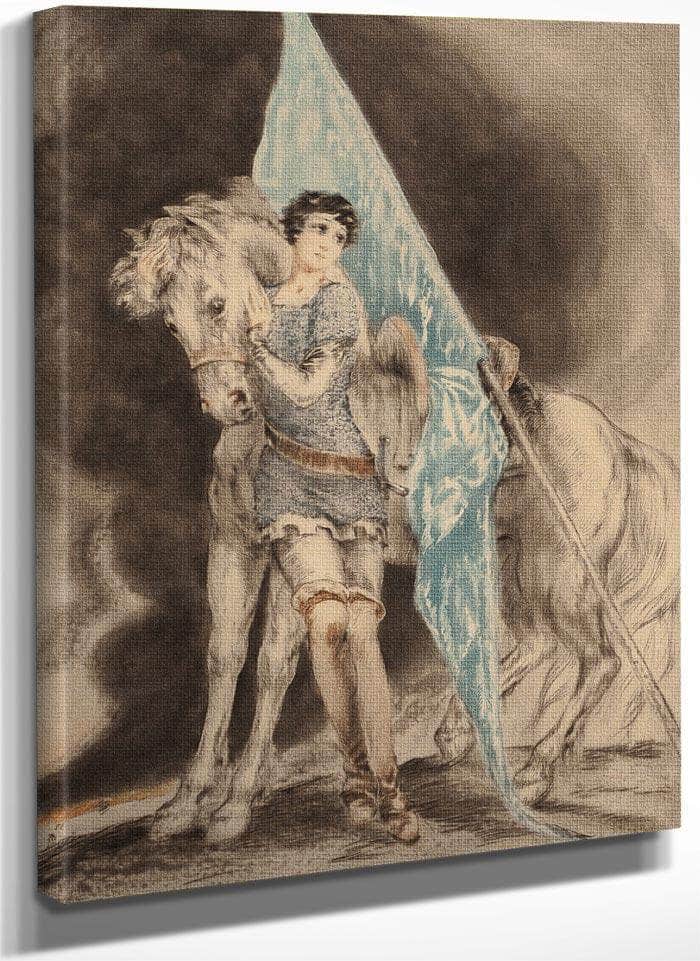 Jeanne D Arc By Louis Icart