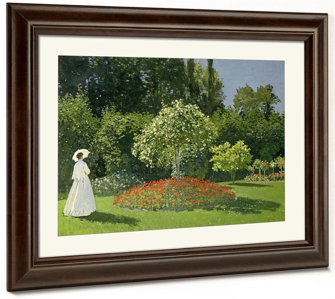 Jeanne Marie Lecadre In The Garden 1 By Claude Monet - Image 5