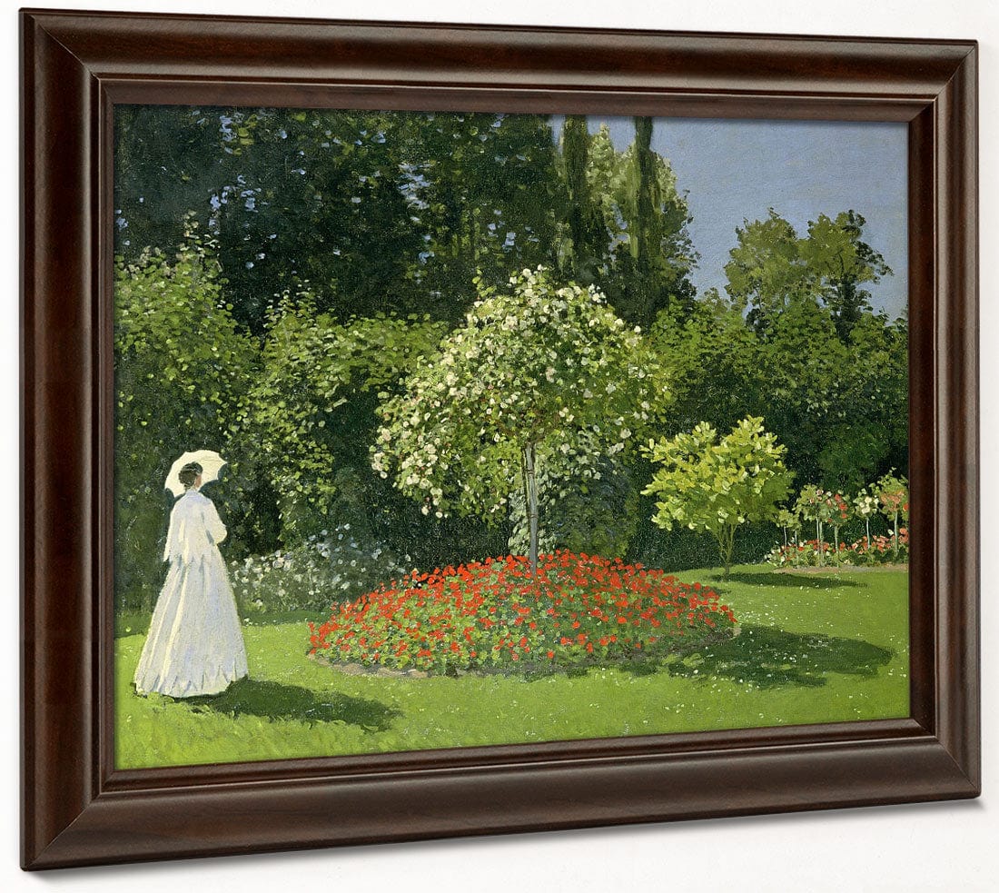 Jeanne Marie Lecadre In The Garden 1 By Claude Monet - Image 6
