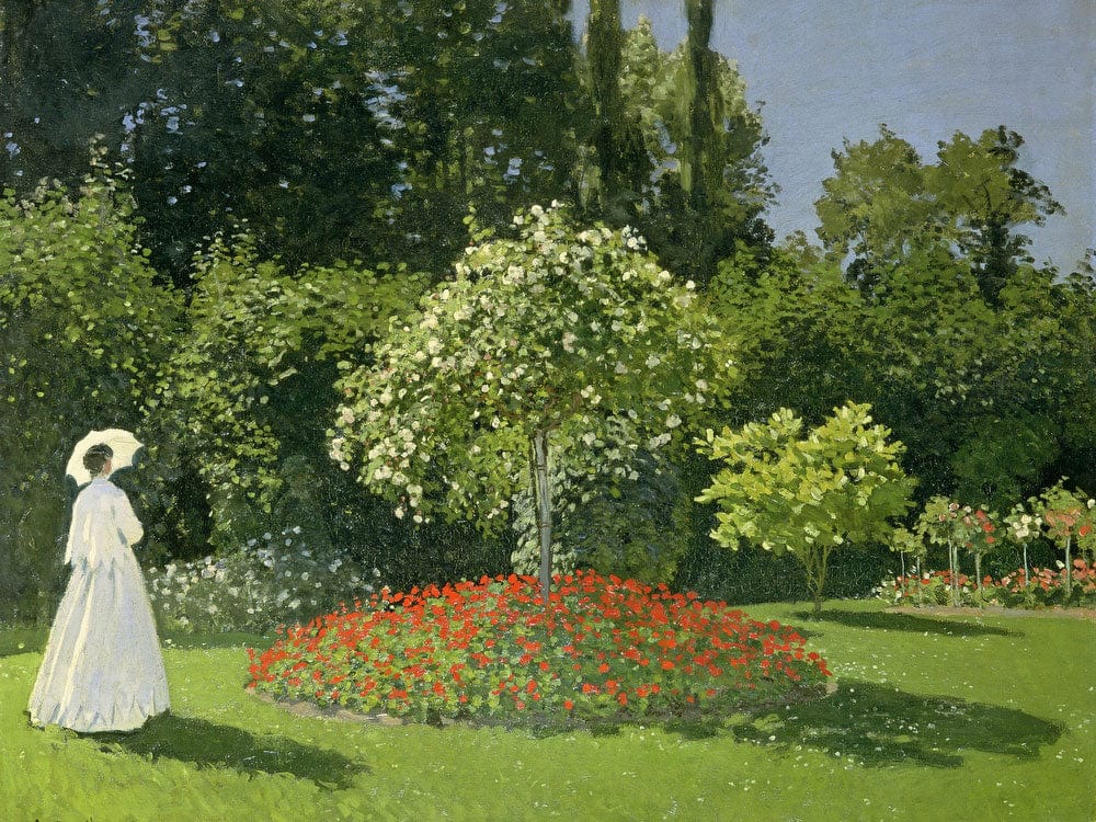 Jeanne Marie Lecadre In The Garden 1 By Claude Monet - Image 7