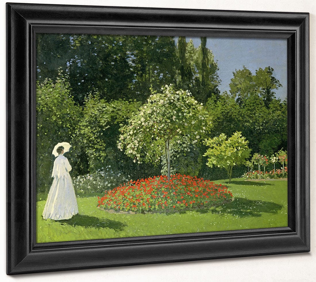 Jeanne Marie Lecadre In The Garden 1 By Claude Monet - Image 8