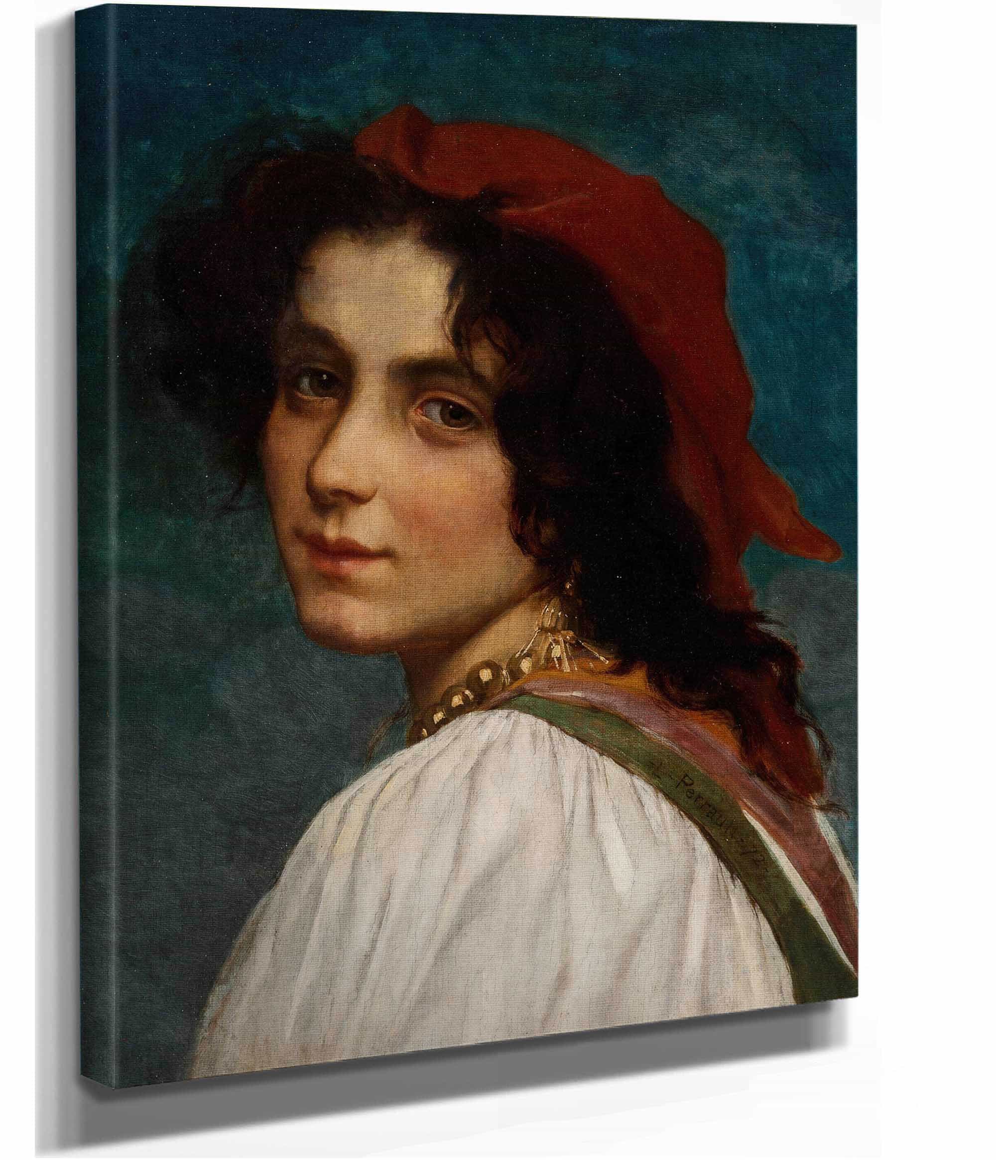 Jeaune Fille by Leon Jean Basile Perrault - Image 2