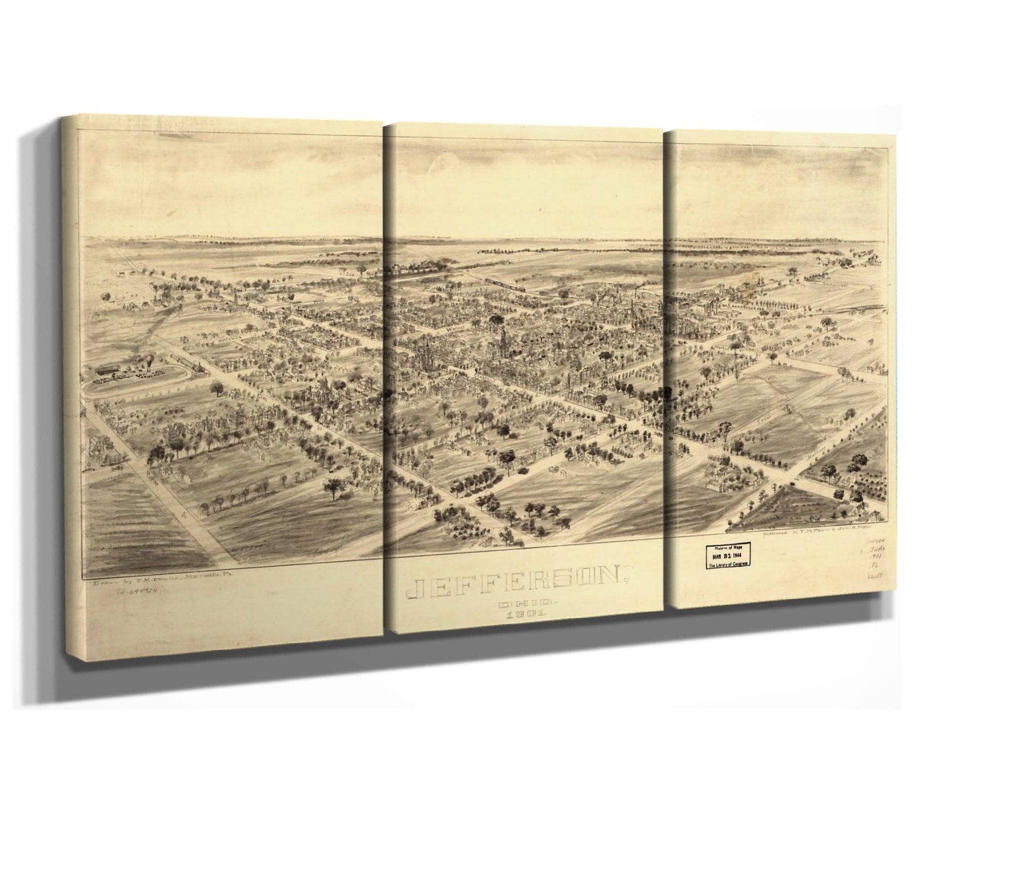 Jefferson Ohio 1901 State Of Ohio - Image 3