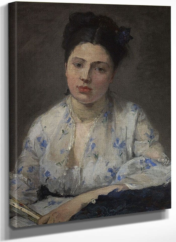 Jeune Femme By Berthe Morisot
