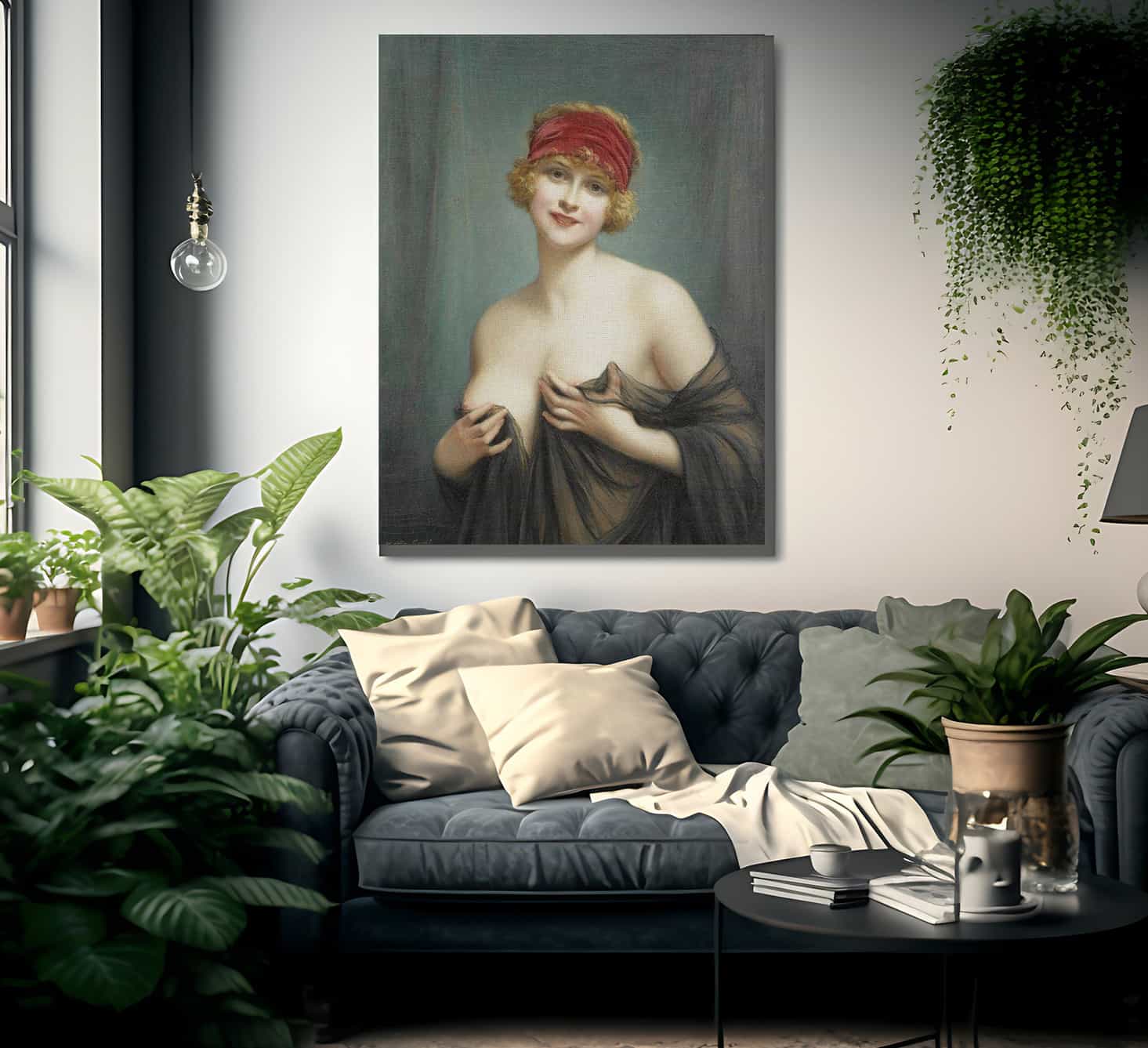 Jeune Femme En Deshabille By Francis Martin Kavel - Image 2