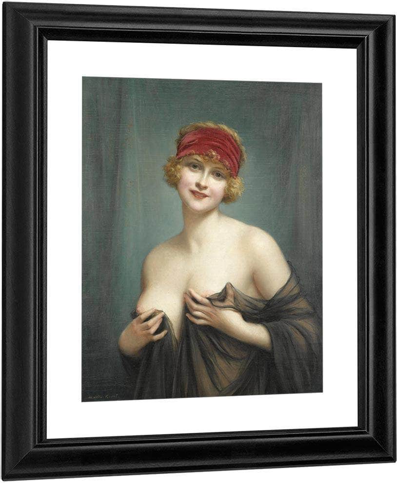 Jeune Femme En Deshabille By Francis Martin Kavel - Image 3