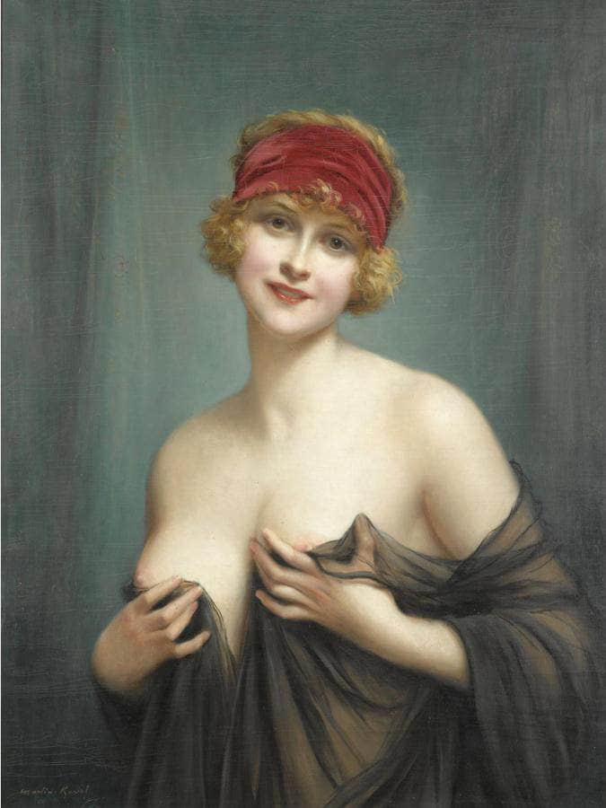 Jeune Femme En Deshabille By Francis Martin Kavel - Image 6