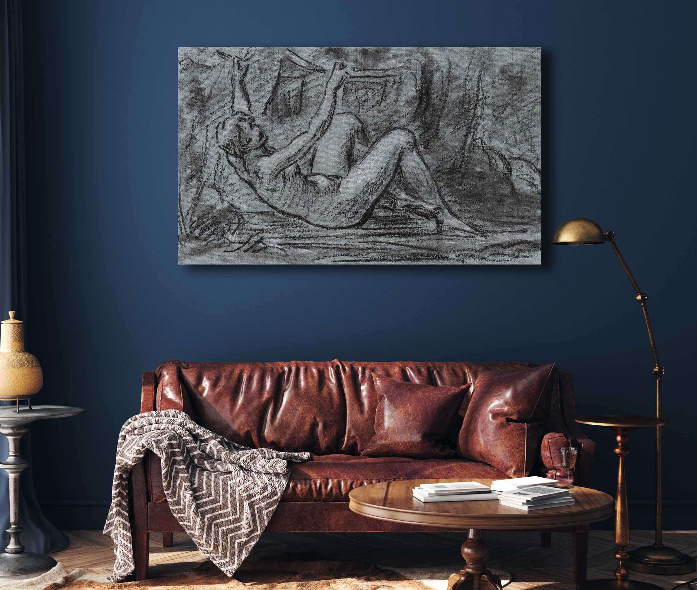 Jeune Femme Nue Se Relevant by Pierre Paul Prudhon - Image 4