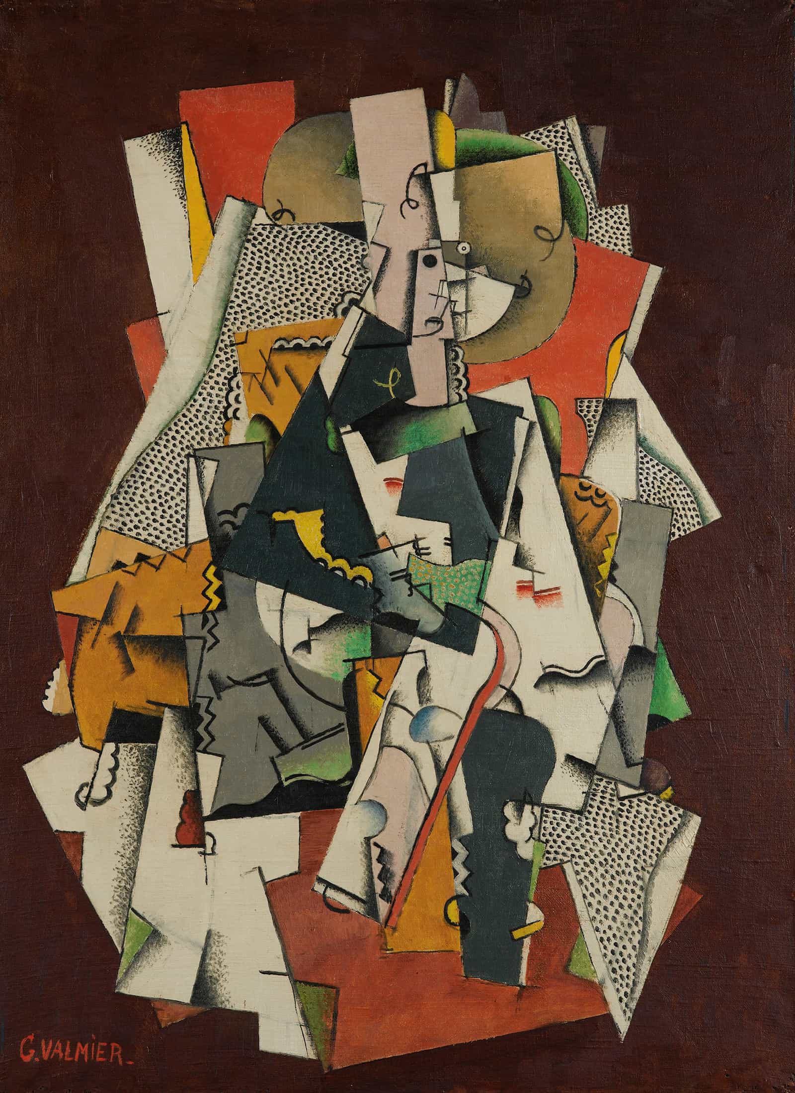 Jeune Fille Assise by Georges Valmier