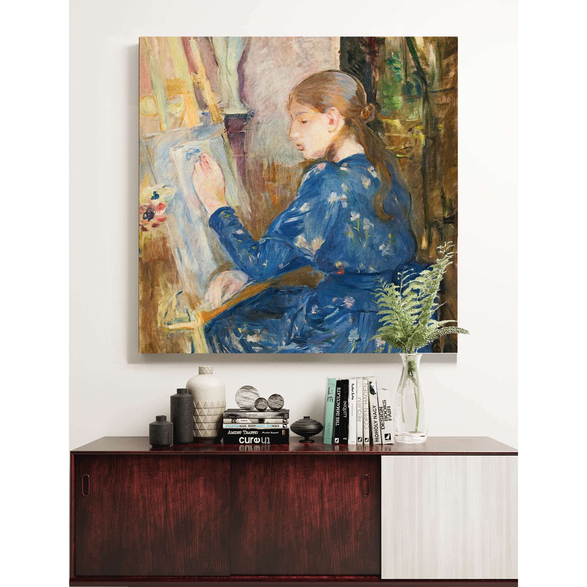 Jeune Fille Ecrivant by Berthe Morisot - Image 5