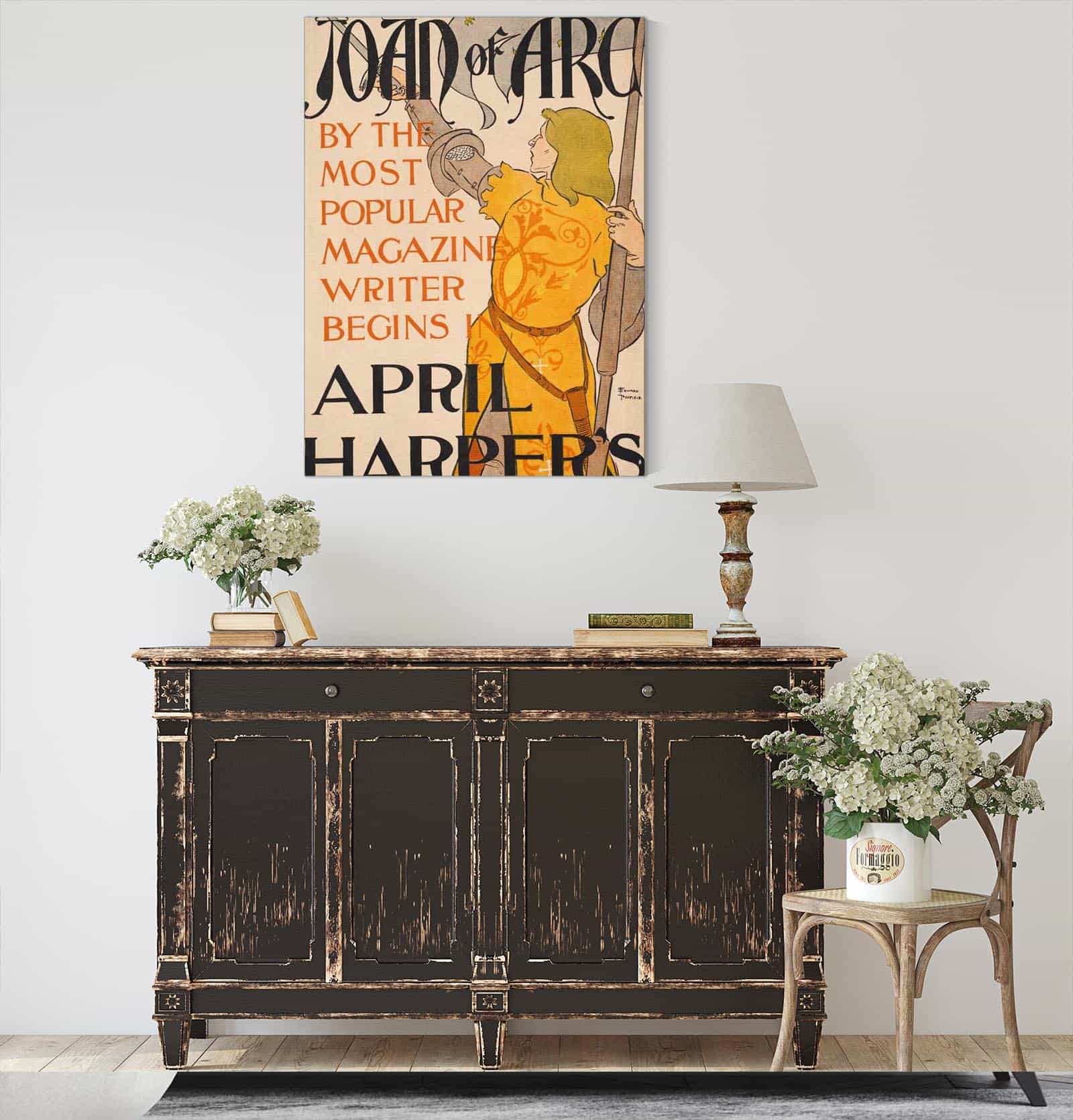 Joan Of Arc April Harpers by Edward Penfield - Image 4
