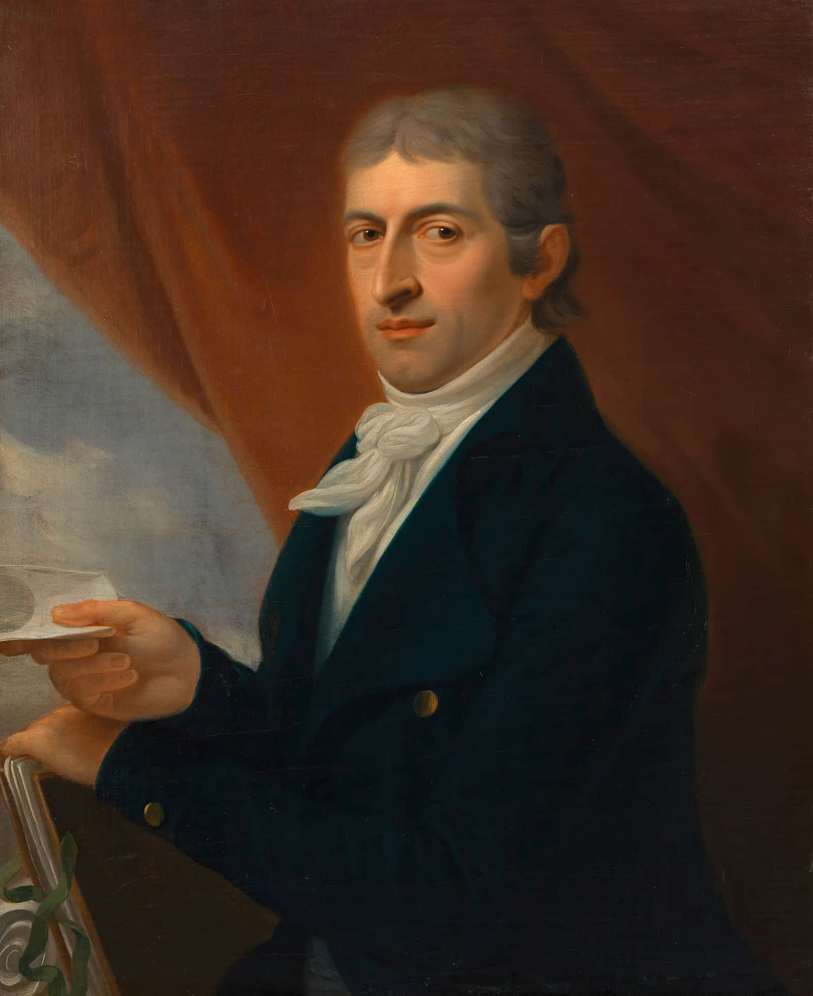 Johann Giovanni Cappi Musikverleger Around by Johann Baptist Von Lampi The Elder - Image 2