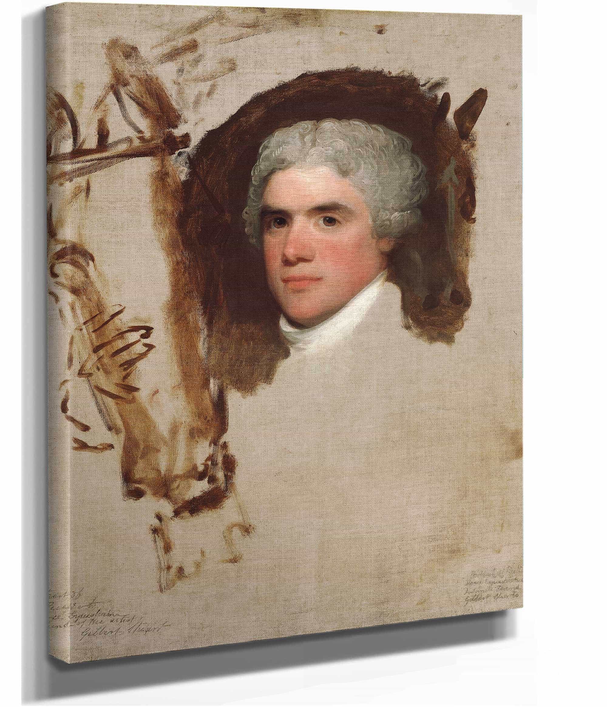 John Bill Ricketts by Gilbert Stuart - Image 2