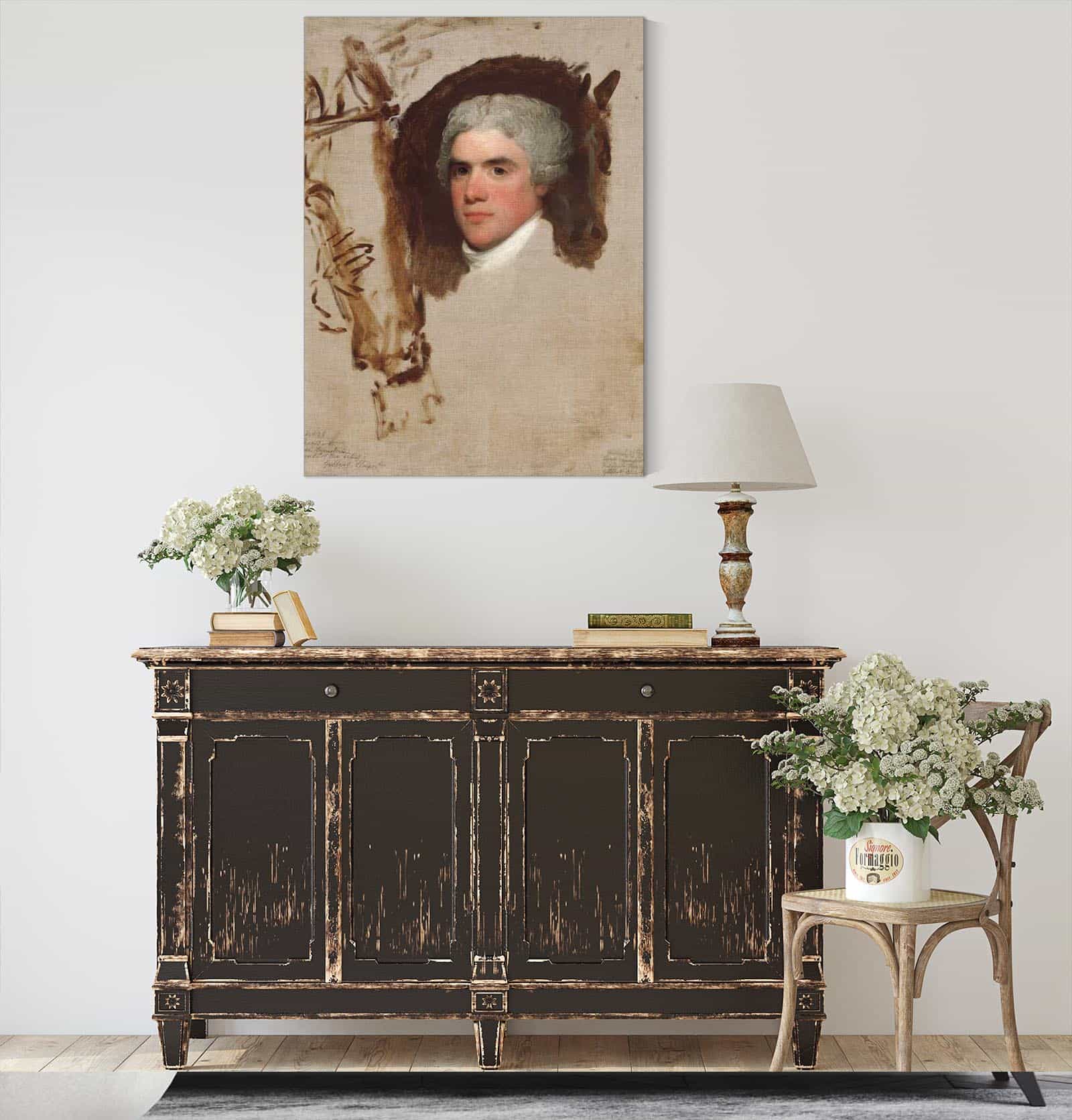 John Bill Ricketts by Gilbert Stuart - Image 4