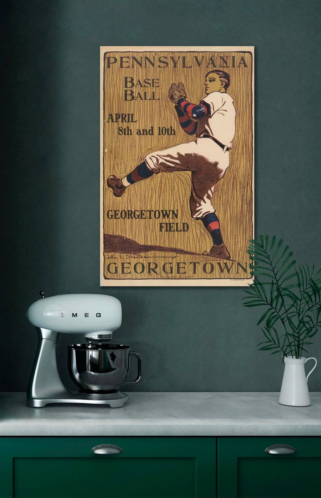 John E Sheridan Pennsylvania Georgetown Baseball - Image 2