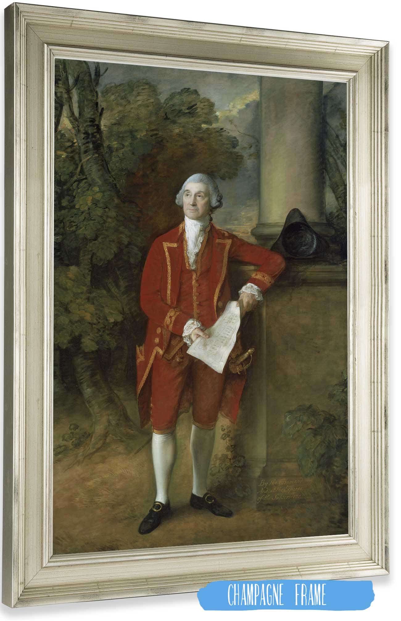 John Eld Of Seighford Hall Stafford by Thomas Gainsborough