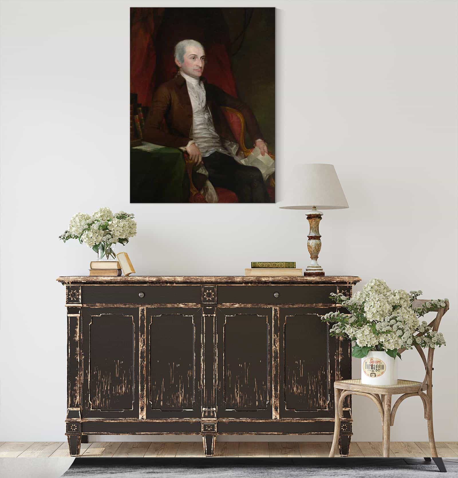 John Jay by Gilbert Stuart - Image 7