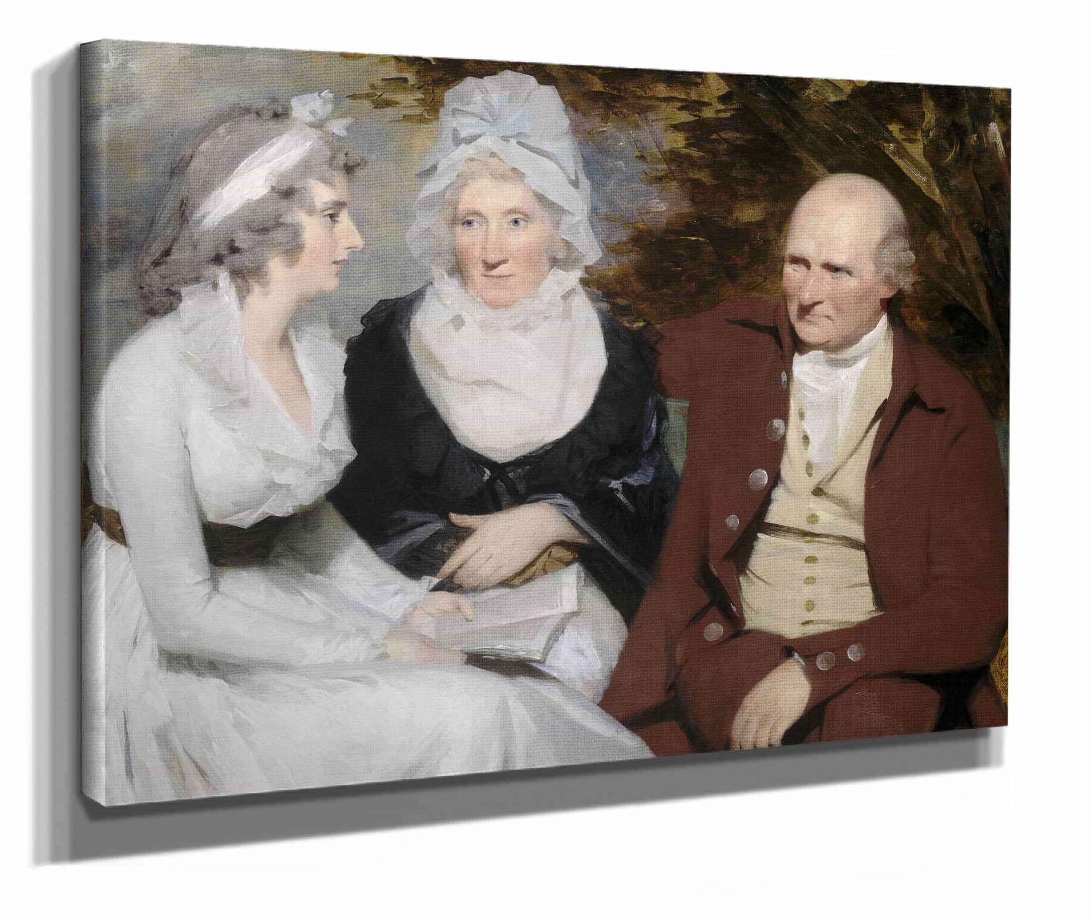 John Johnstone Betty Johnstone And Miss Wedderburn by Sir Henry Raeburn - Image 2