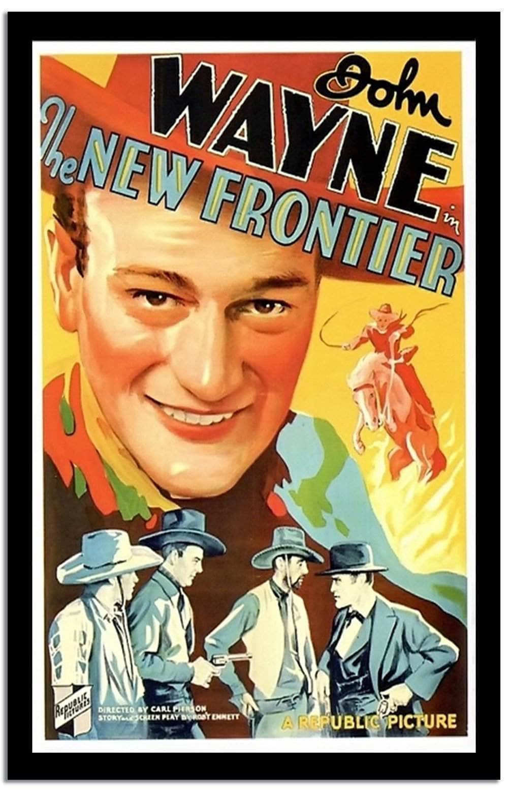 John Wayne Vintage Postera - Image 2