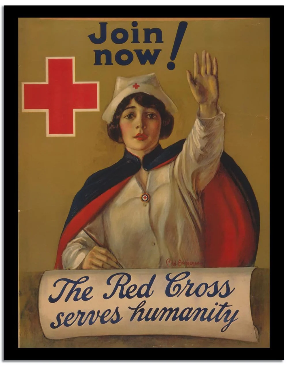 Join Now Vintage Poster - Image 2