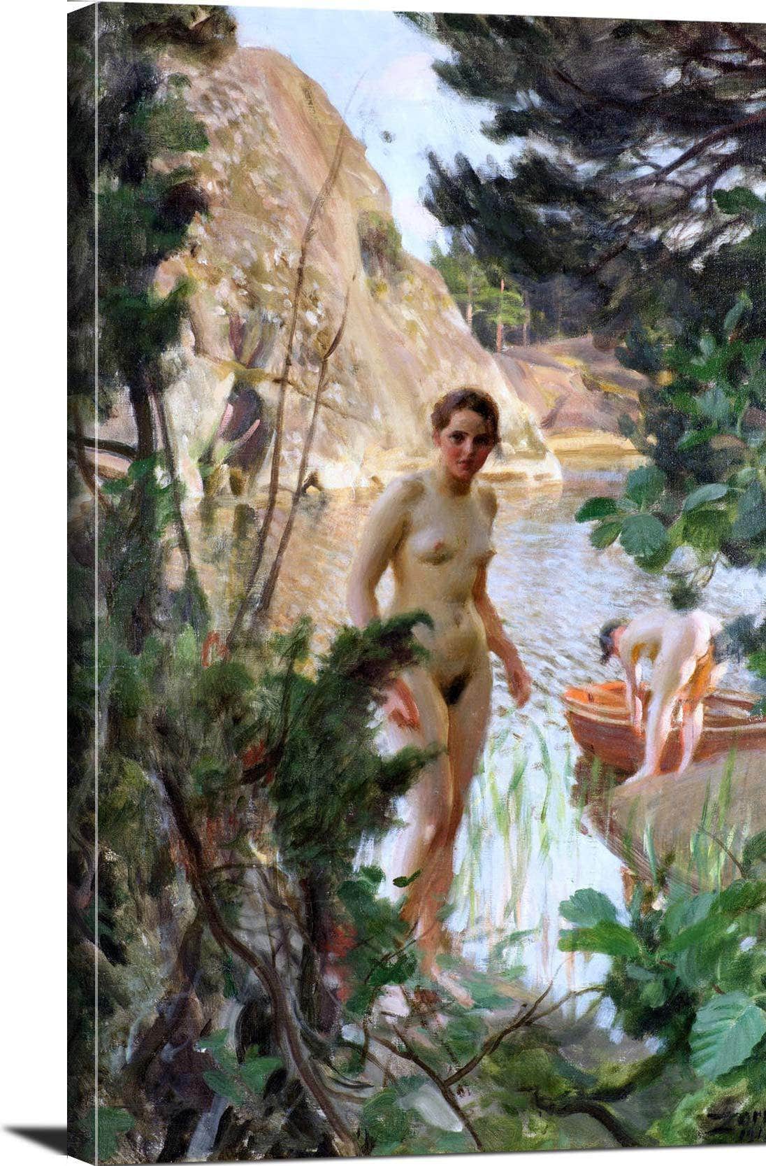 Jollen Painting Anders Zorn Canvas Art - Image 3