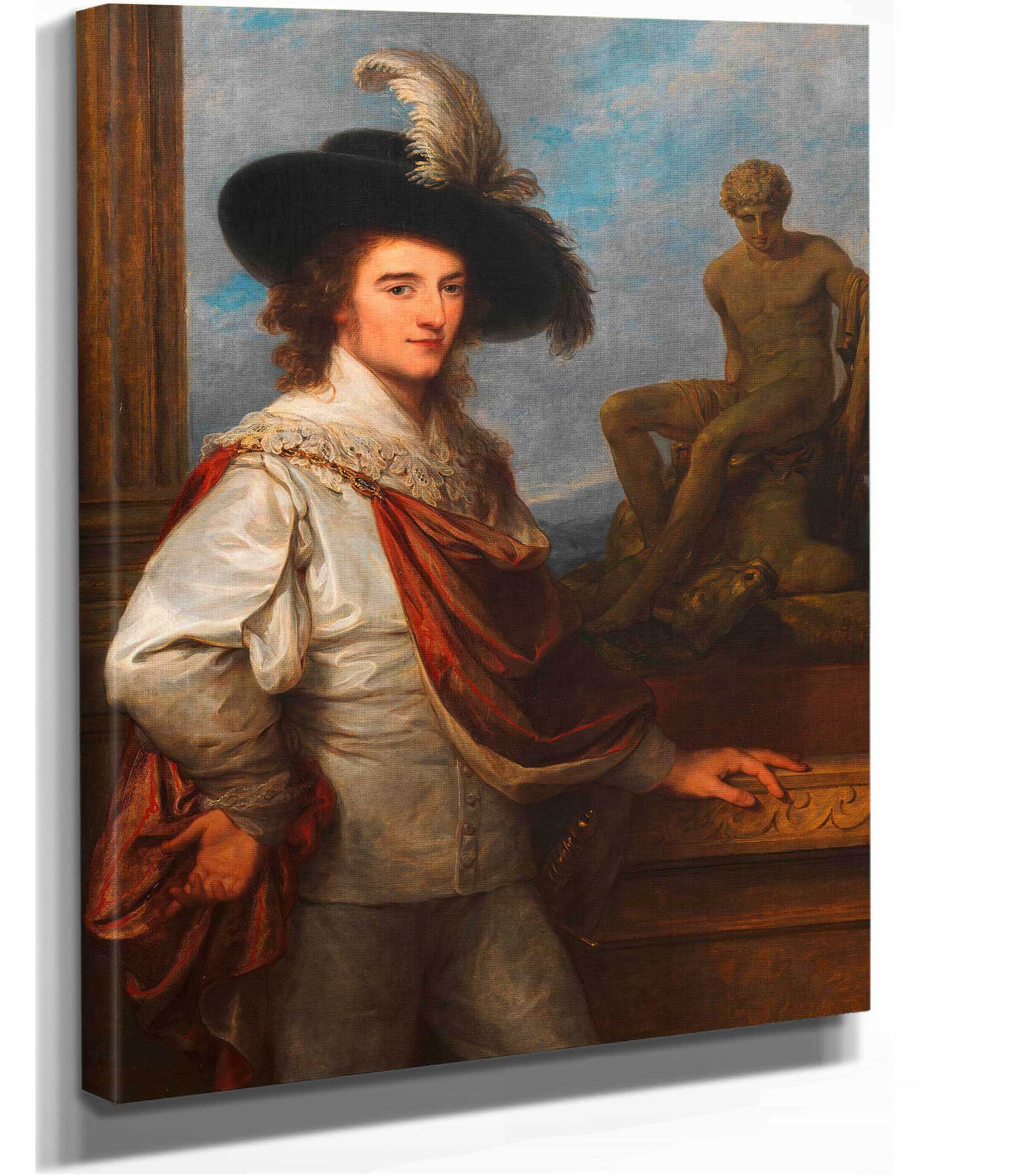 Josef Johann Graf Fries by Angelica Kauffmann - Image 2