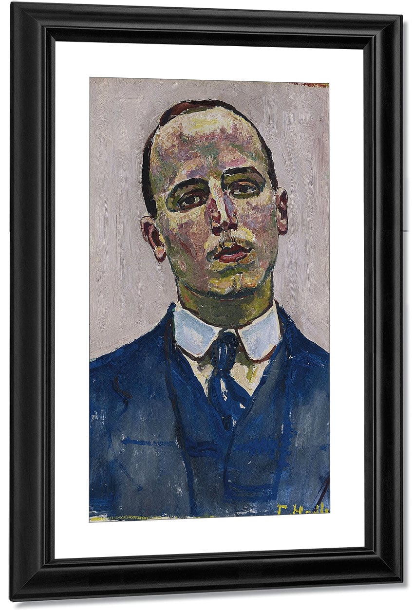 Josef Mu Ller 1916 Art Nouveau By Ferdinand Hodler - Image 3