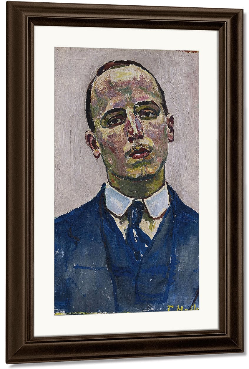 Josef Mu Ller 1916 Art Nouveau By Ferdinand Hodler - Image 4