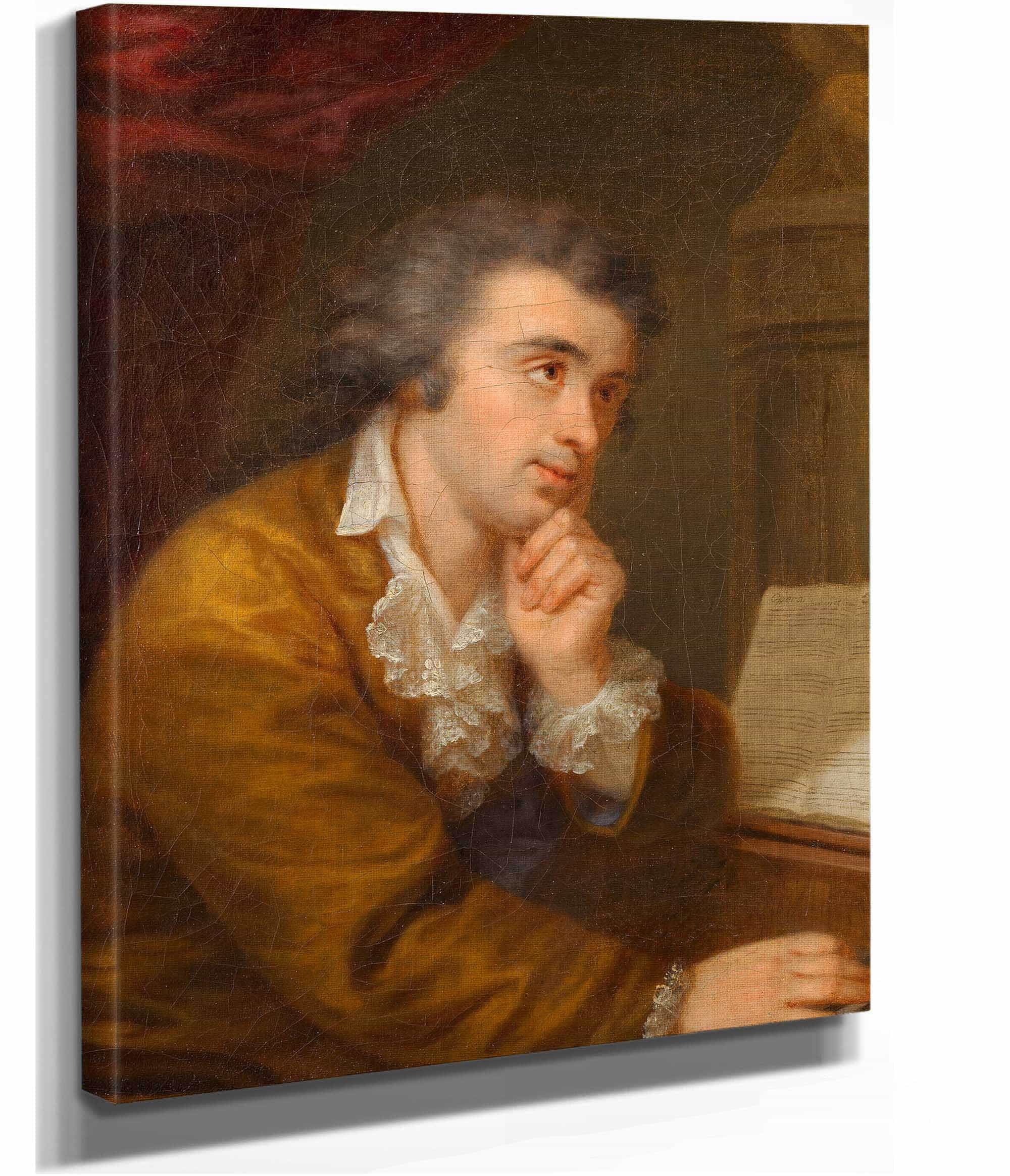 Josef Wolfl Komponist Und Pianist Around by Johann Baptist Von Lampi The Elder