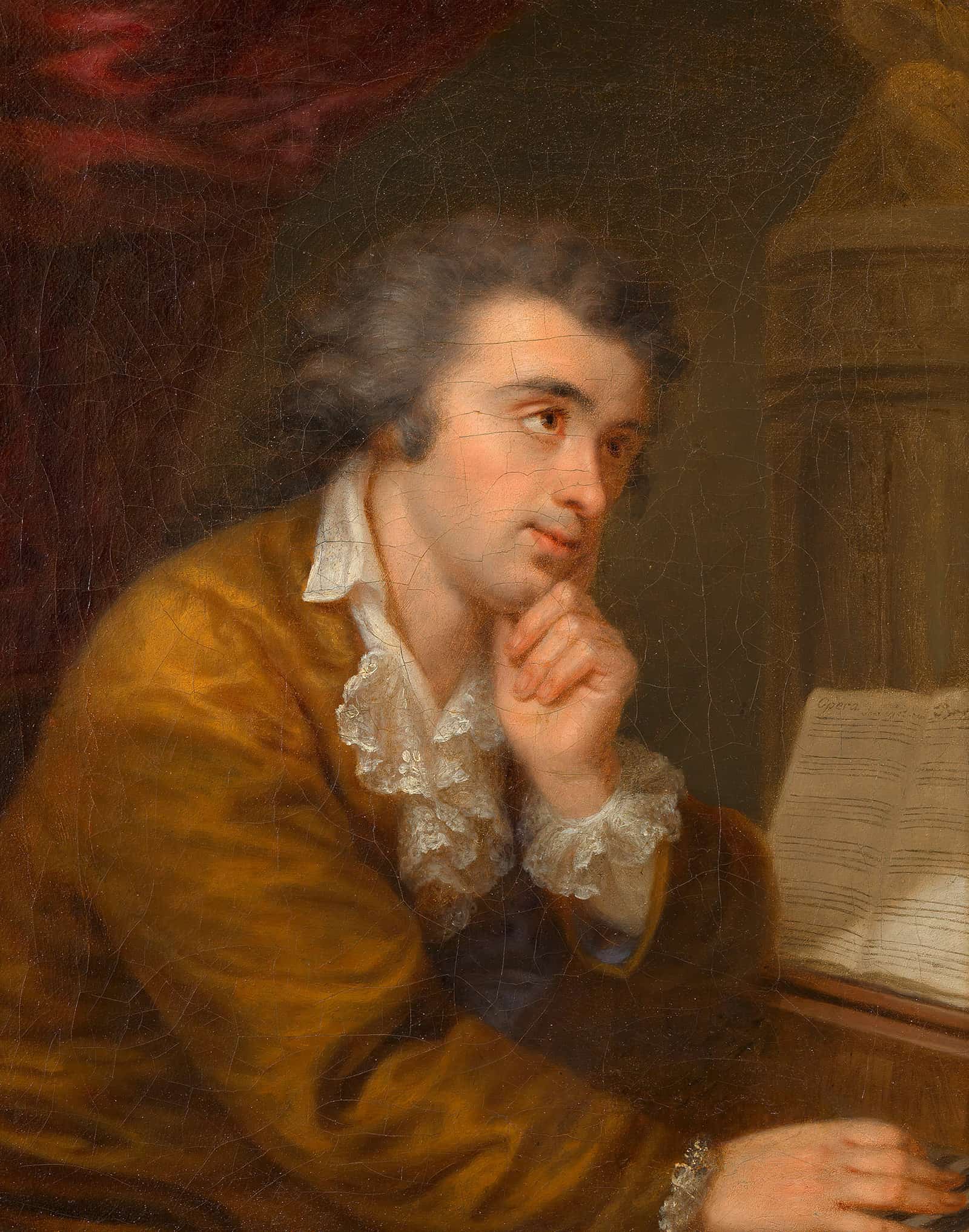 Josef Wolfl Komponist Und Pianist Around by Johann Baptist Von Lampi The Elder - Image 2
