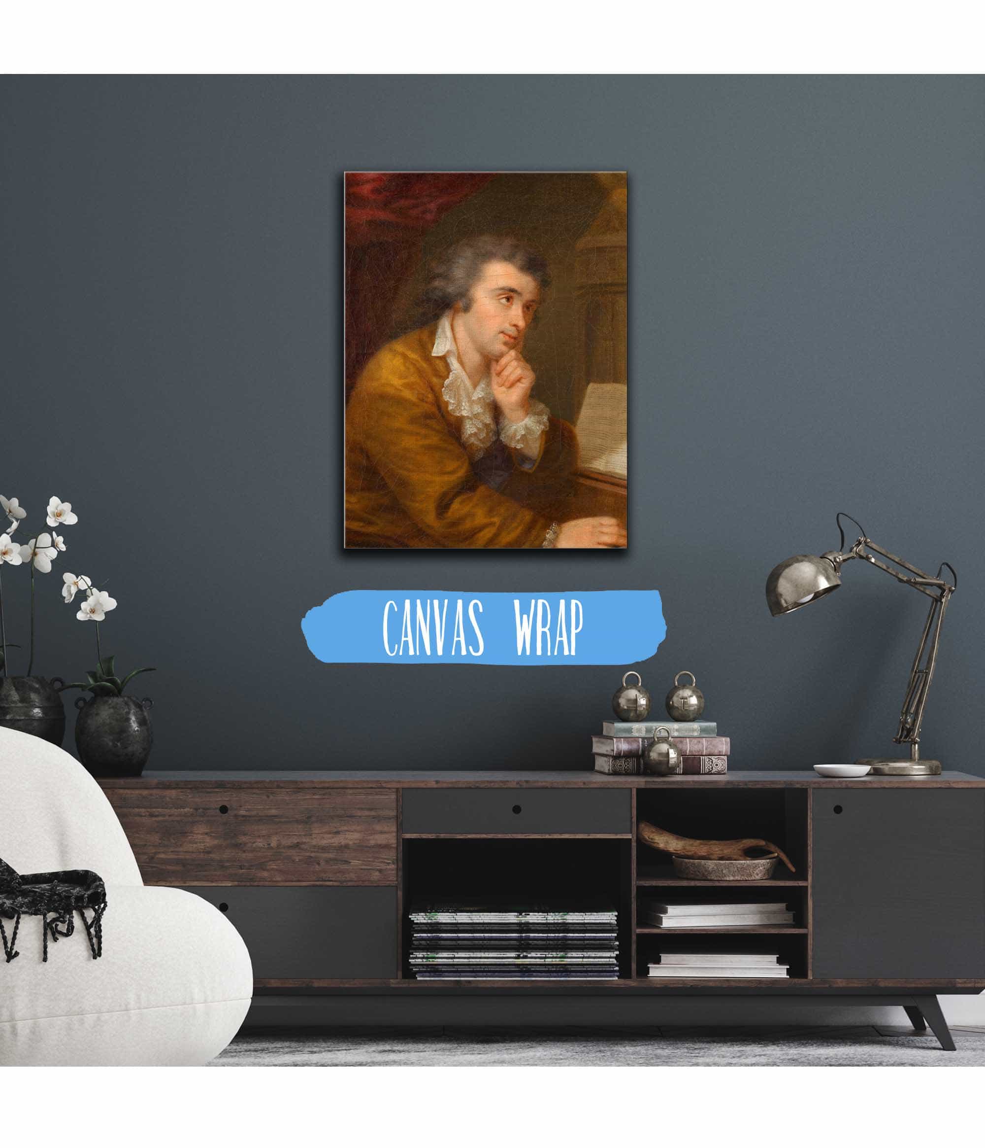 Josef Wolfl Komponist Und Pianist Around by Johann Baptist Von Lampi The Elder - Image 3