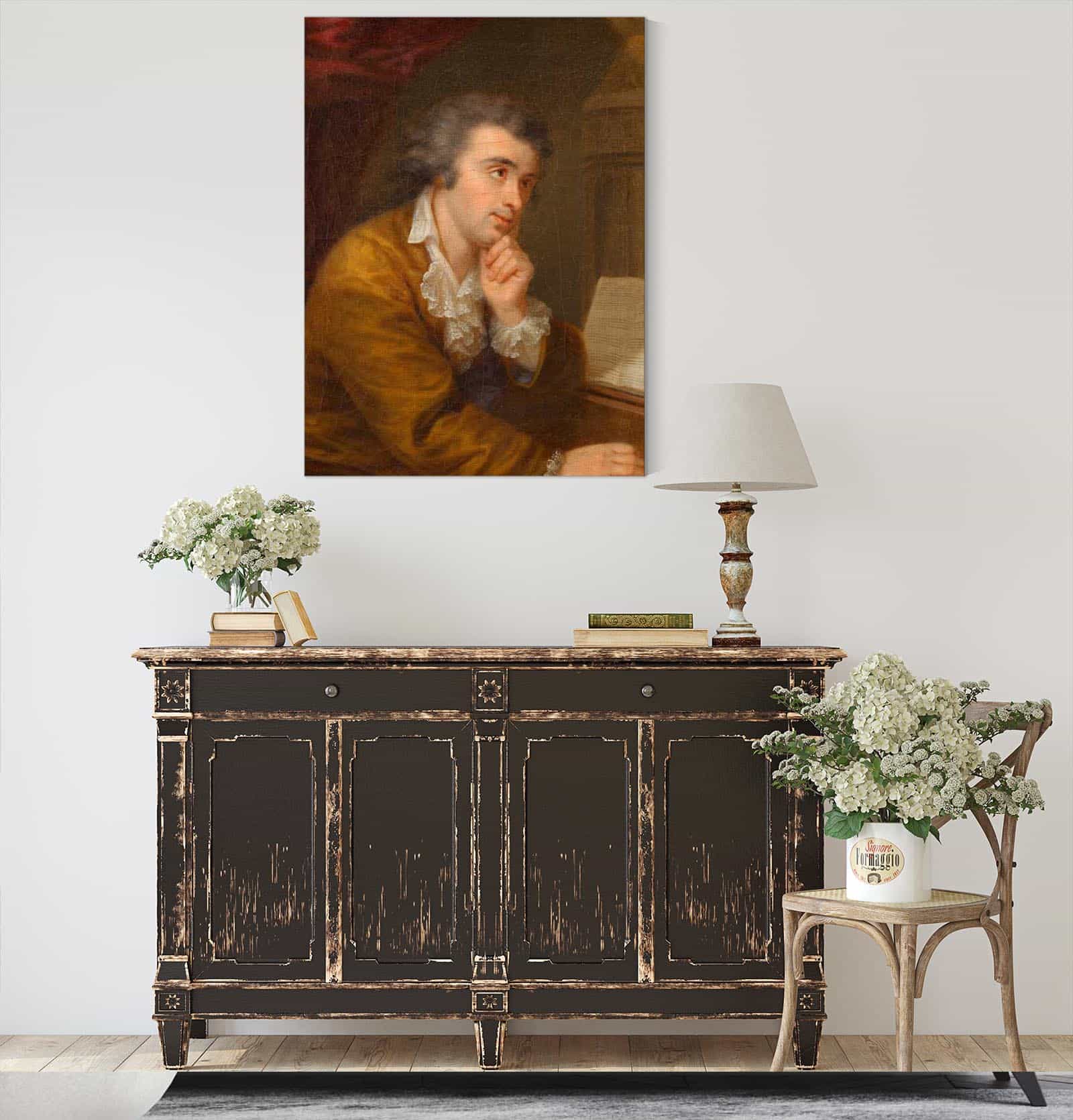 Josef Wolfl Komponist Und Pianist Around by Johann Baptist Von Lampi The Elder - Image 4