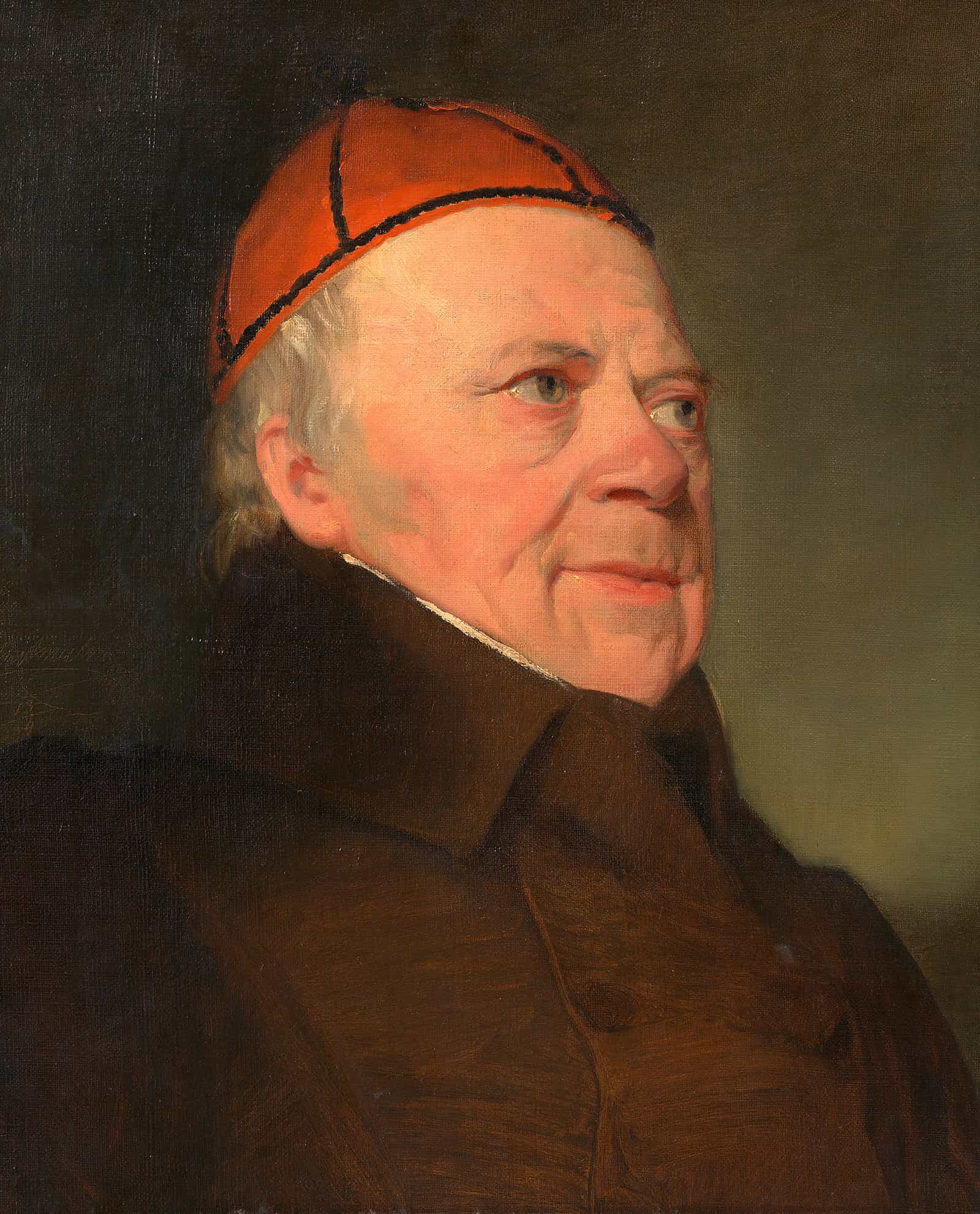 Joseph Kaltenthaler Vater Der Frau Des Kunstlers by Friedrich Von Amerling
