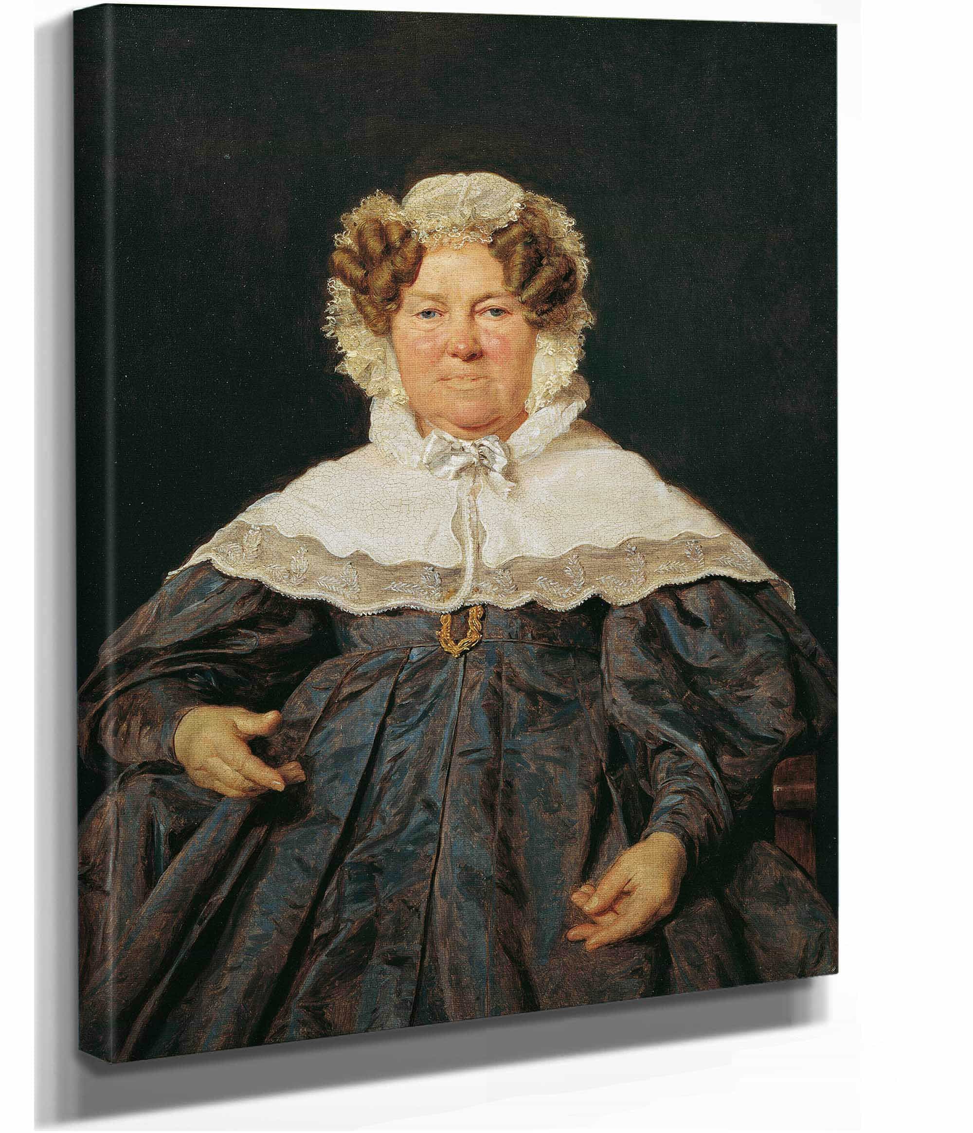 Josephine Schaumburg Geb Stahel by Ferdinand Georg Waldmuller - Image 2