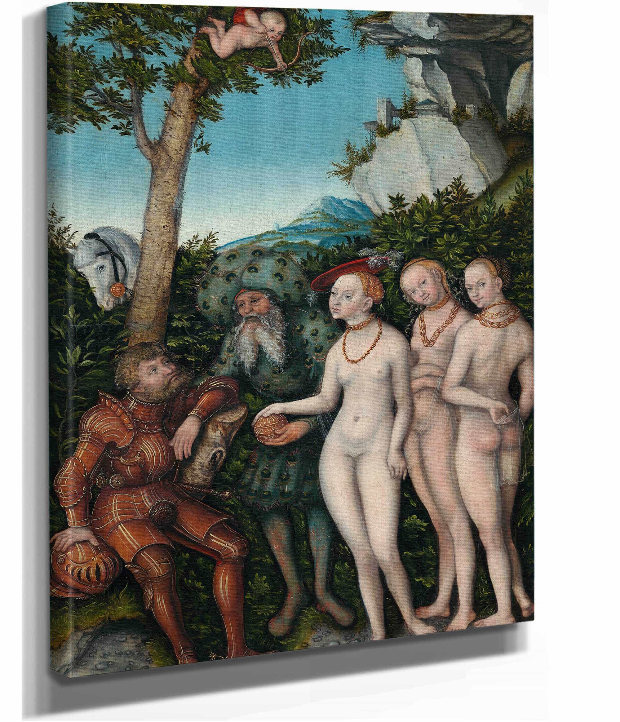 Judgment Of Paris by Lucas Cranach The Elder - Image 2