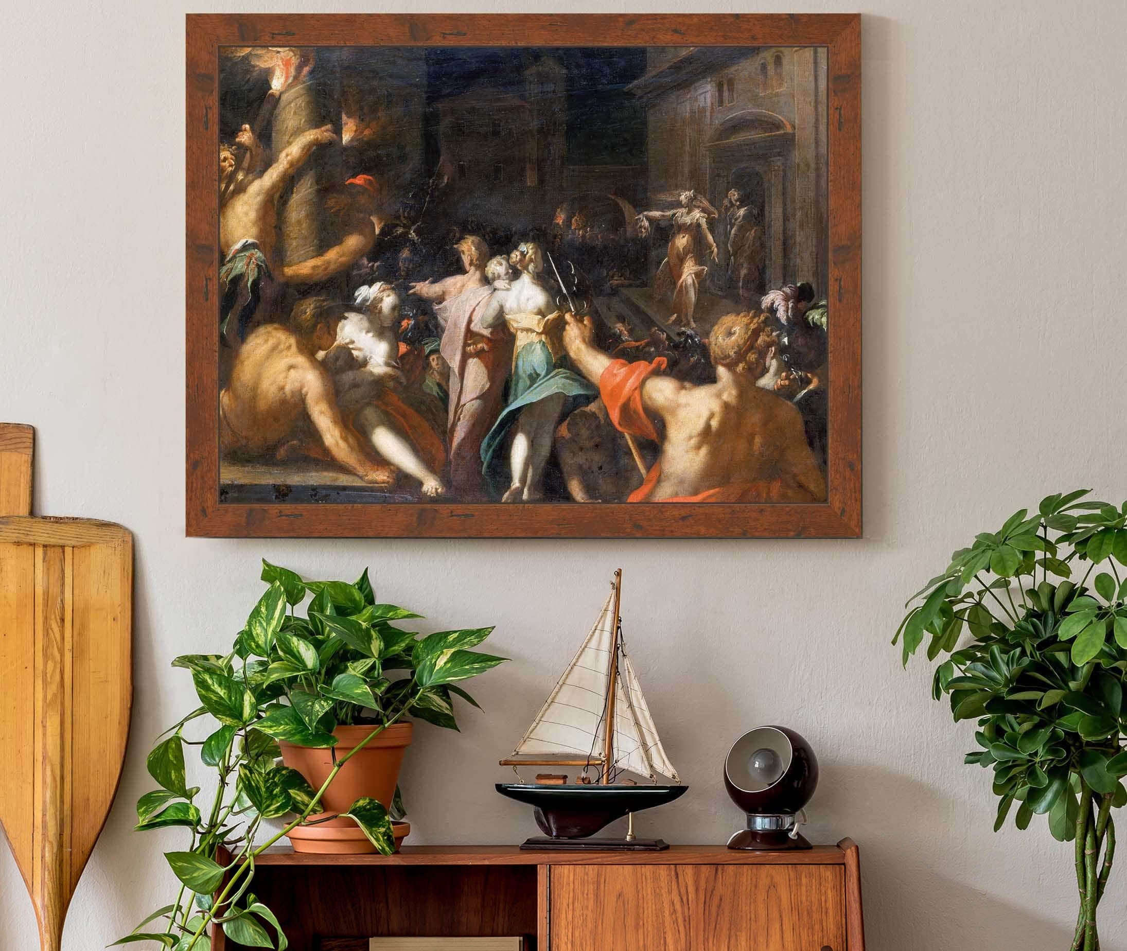 Judith Displays The Head Of Holofernes by Abraham Bloemaert - Image 3