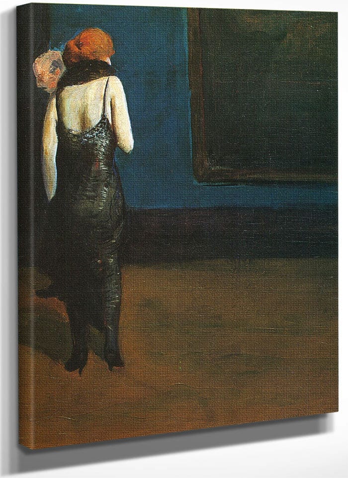 Juliana Force At The Whitney Studio Club 1921 By Guy Pene Du Bois