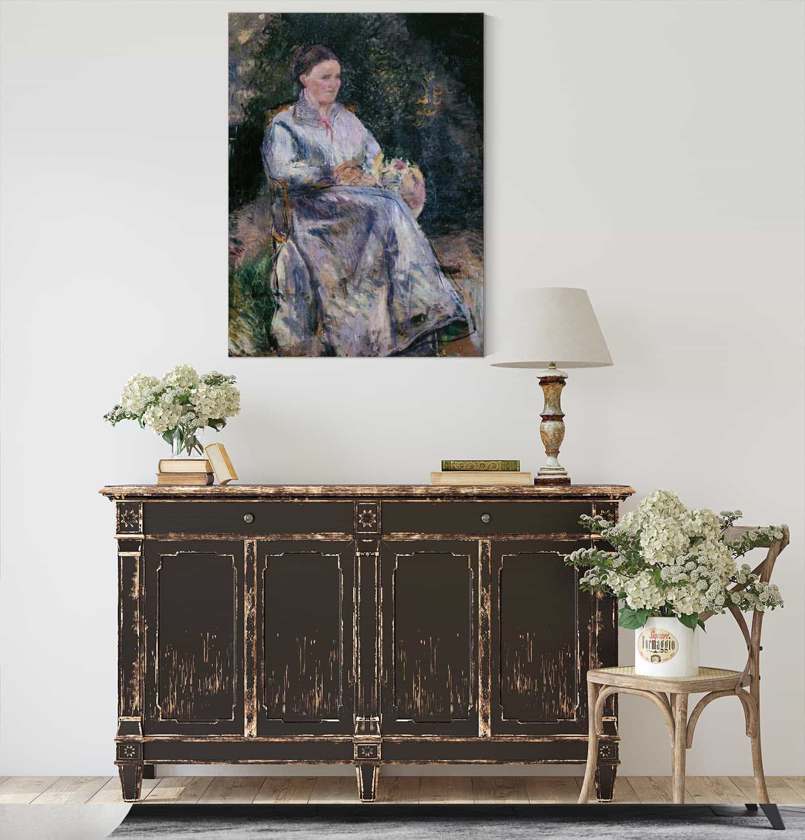 Julie Pissarro Au Jardin by Camille Pissarro - Image 4