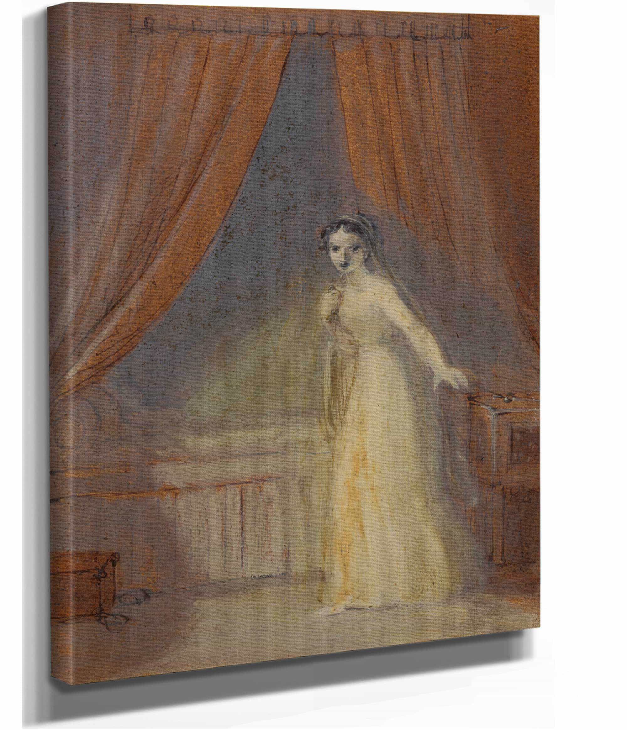 Juliet About To Take Her Sleeping Draught by Robert Smirke - Image 2