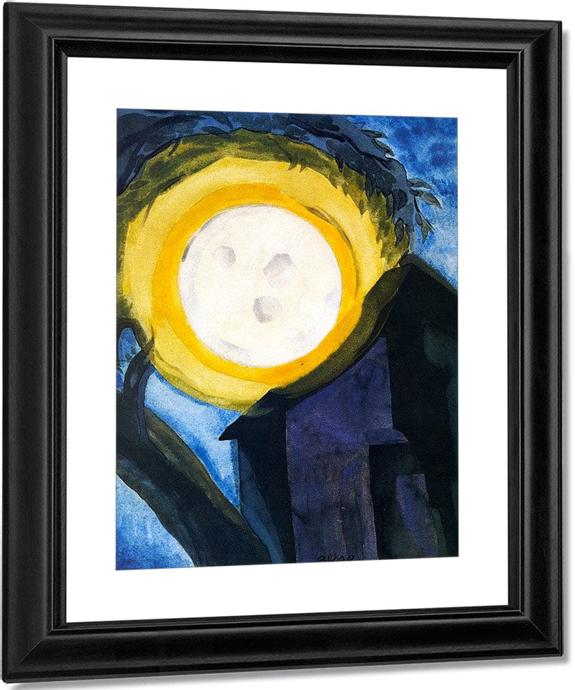 June Moon By Oscar Bluemner - Image 3