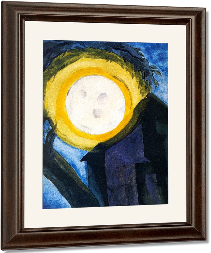 June Moon By Oscar Bluemner - Image 4