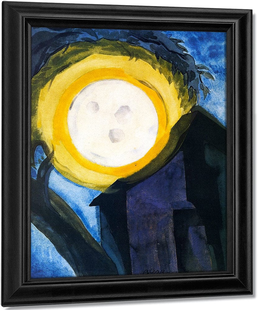 June Moon By Oscar Bluemner - Image 7