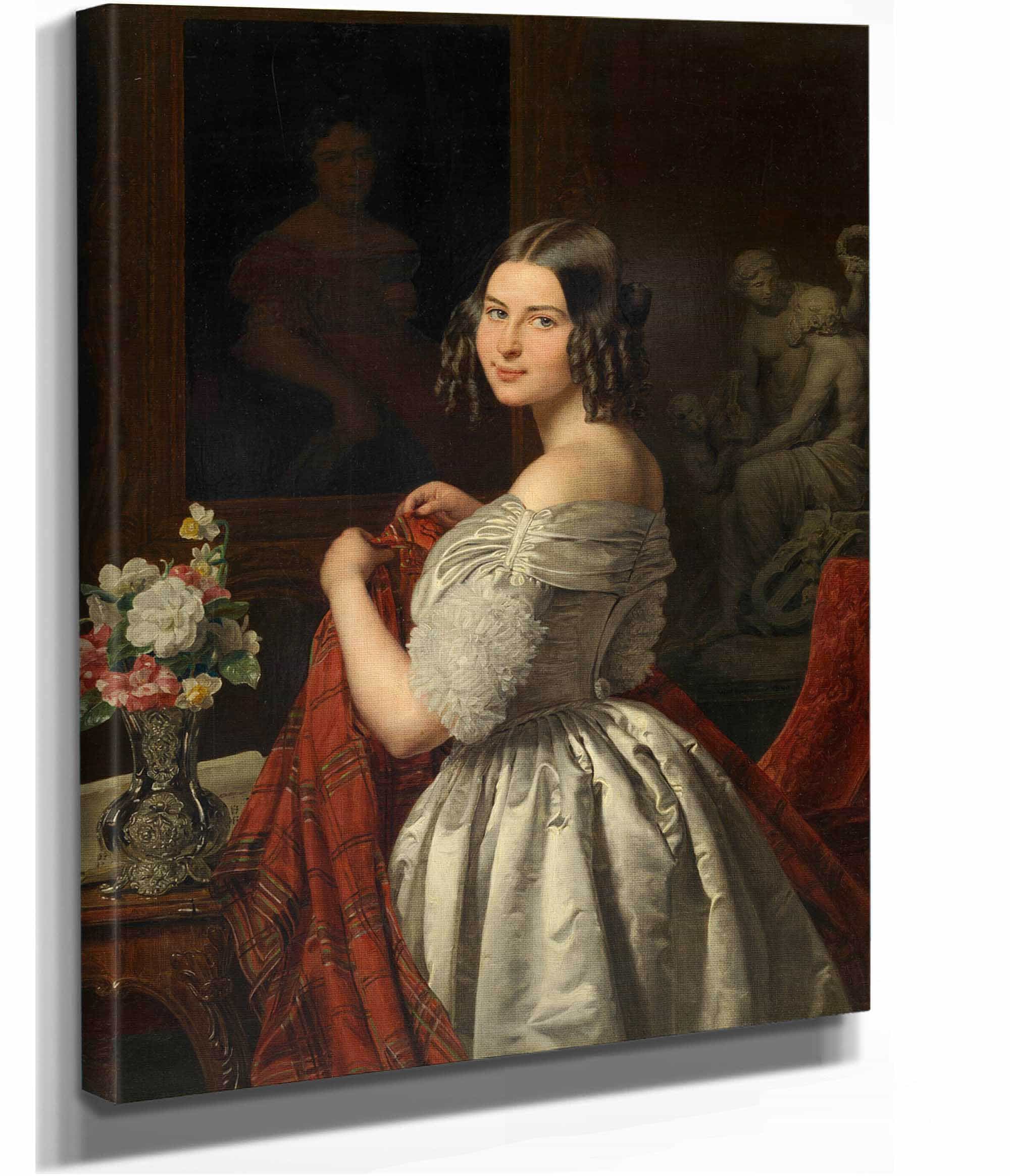 Junge Dame Bei Der Toilette by Ferdinand Georg Waldmuller - Image 2
