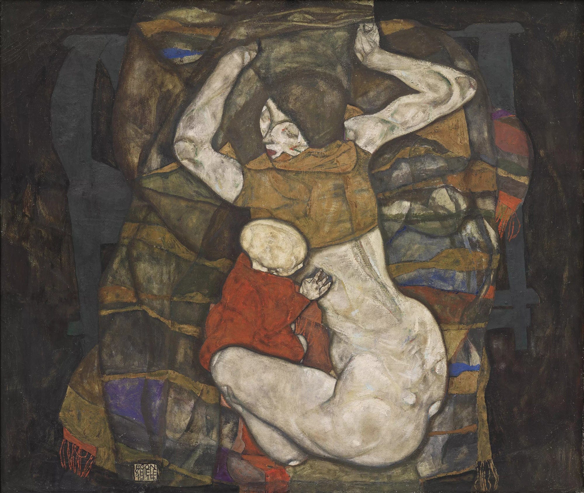 Junge Mutter by Egon Schiele - Image 2