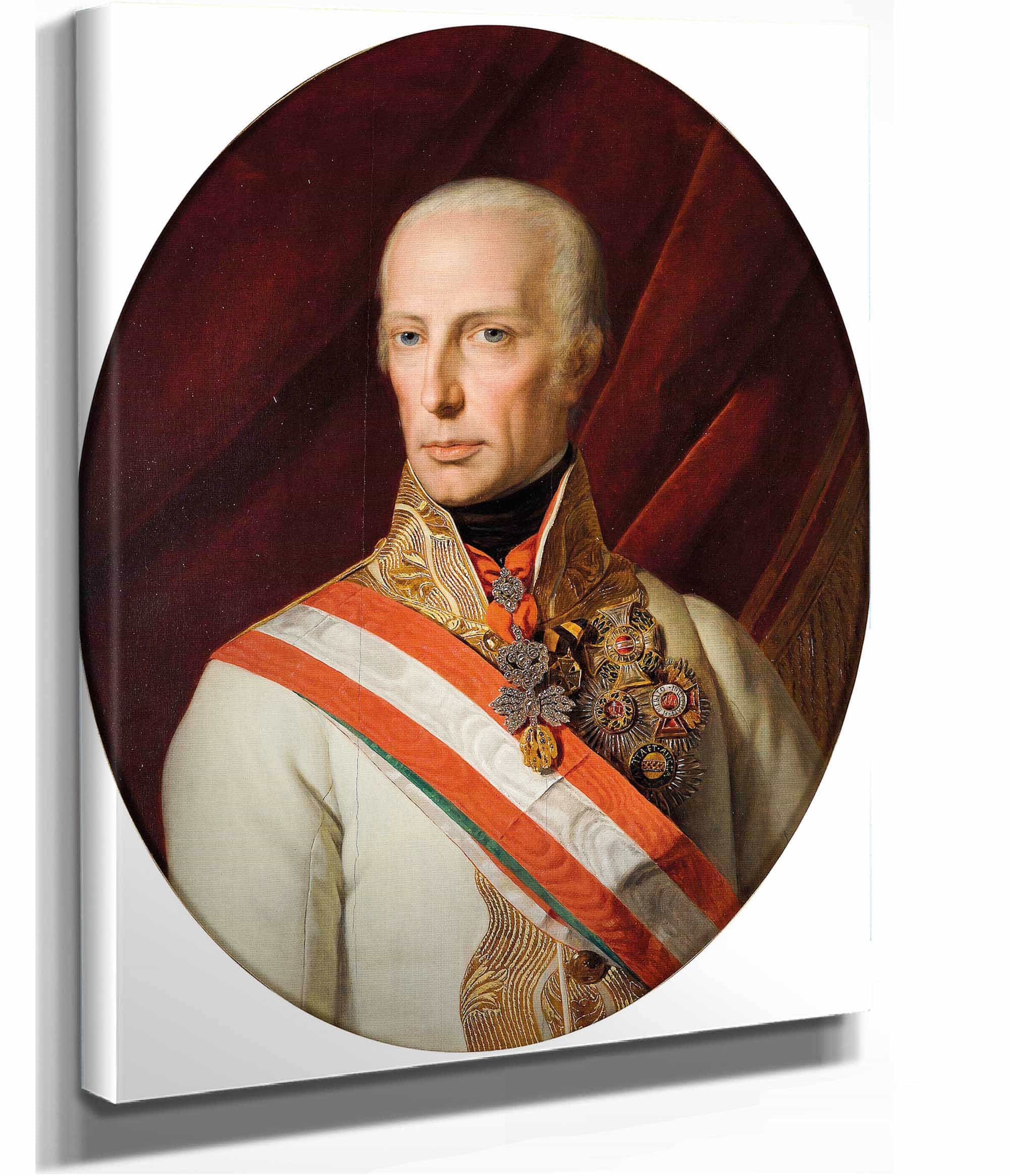 Kaiser Franz I by Ferdinand Georg Waldmuller - Image 2