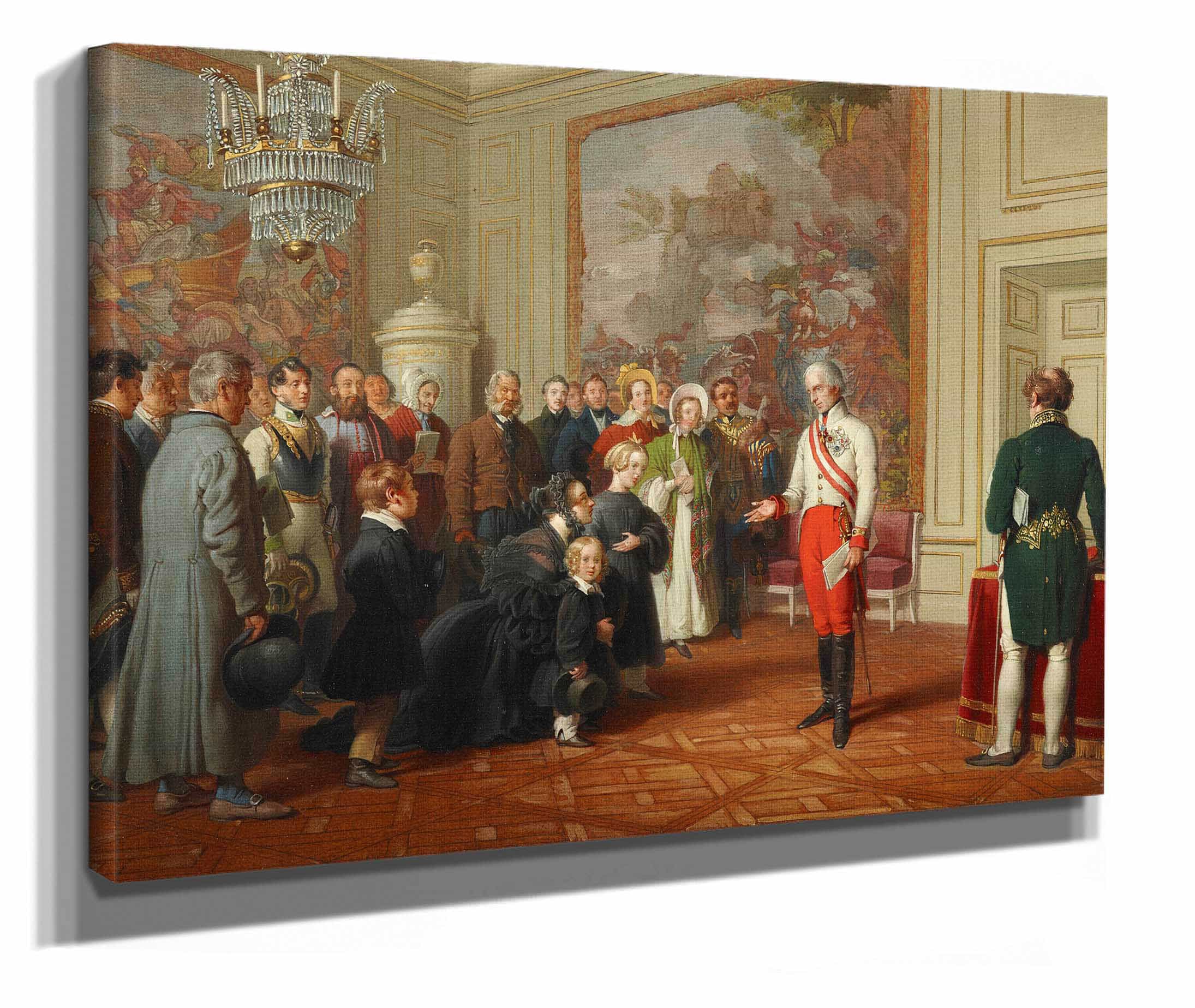 Kaiser Franz I Erteilt Allgemeine Audienz by Johann Peter Krafft - Image 2