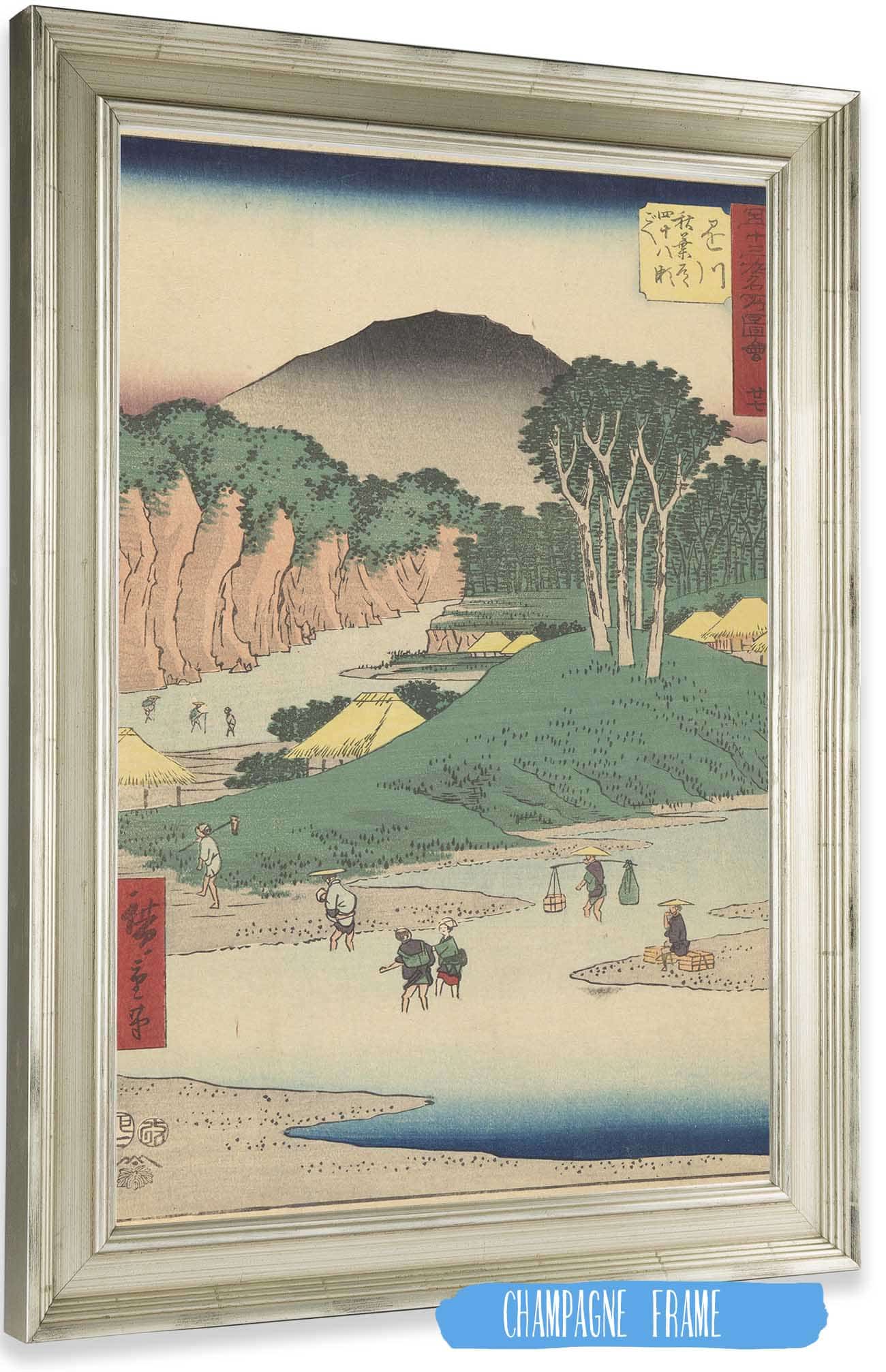 Kakegawa by Ando Hiroshige