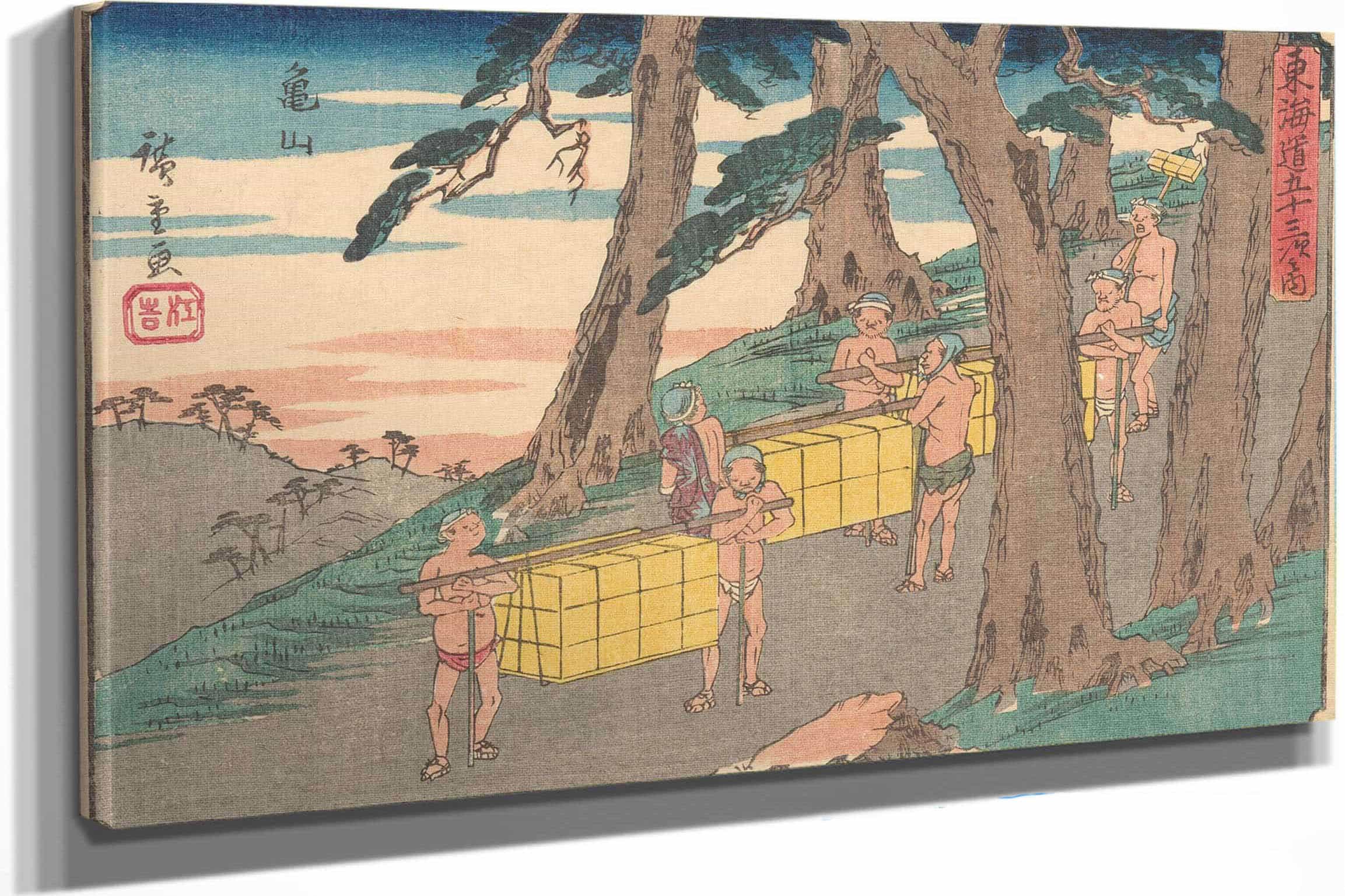 Kameyama   by Ando Hiroshige - Image 6