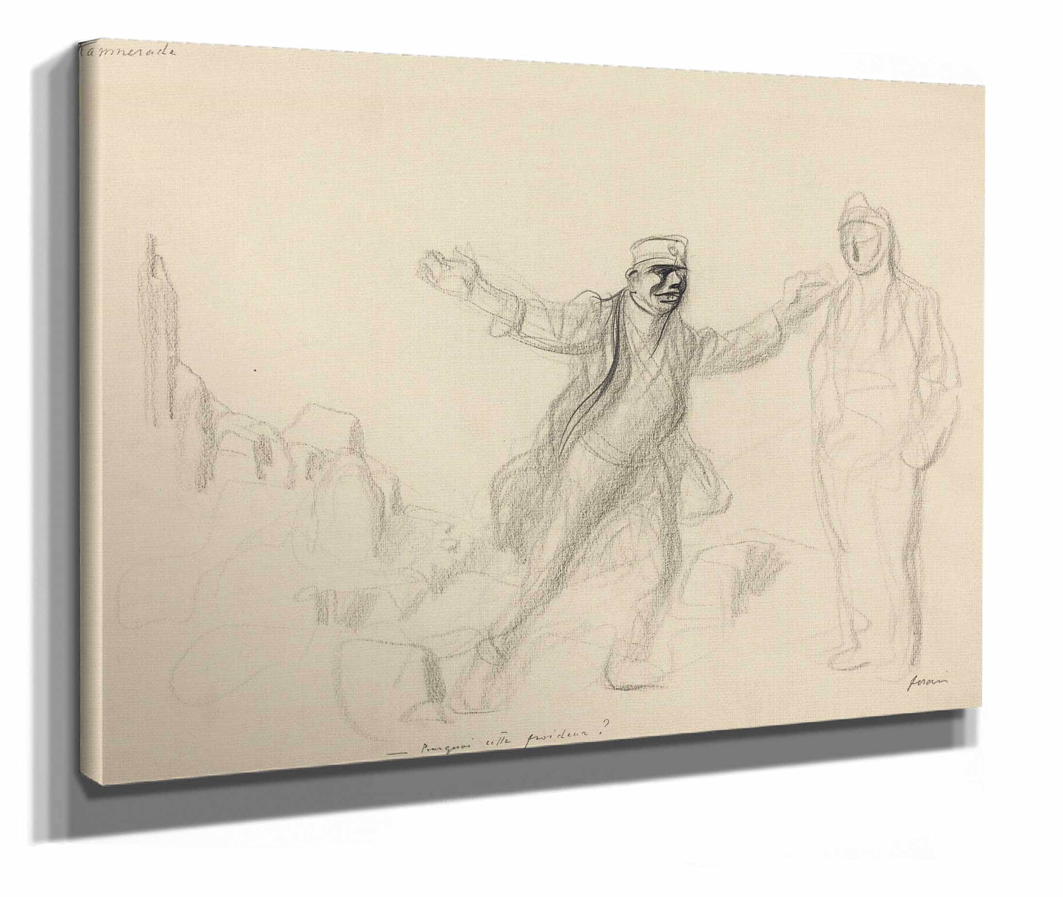 Kammerade Porquoi Cette Froideur by Jean Louis Forain - Image 2